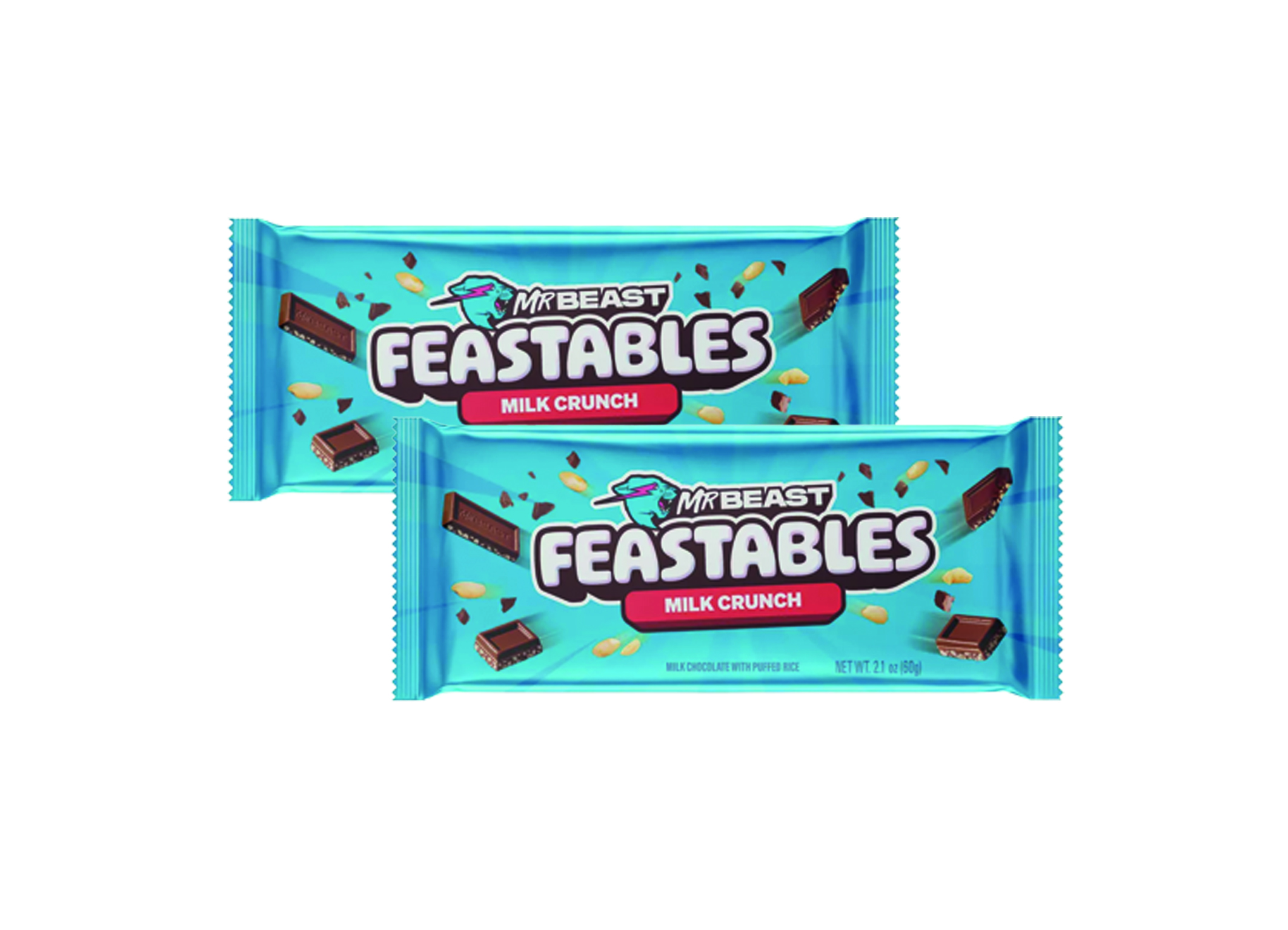 (Bild für) Feastables MrBeast Milk Chrunch 60g 10