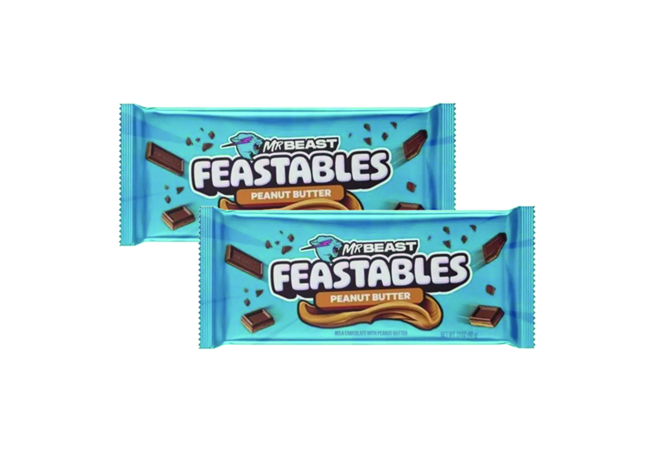 (Bild für) Feastables MrBeast Peanut Butter 60g 10