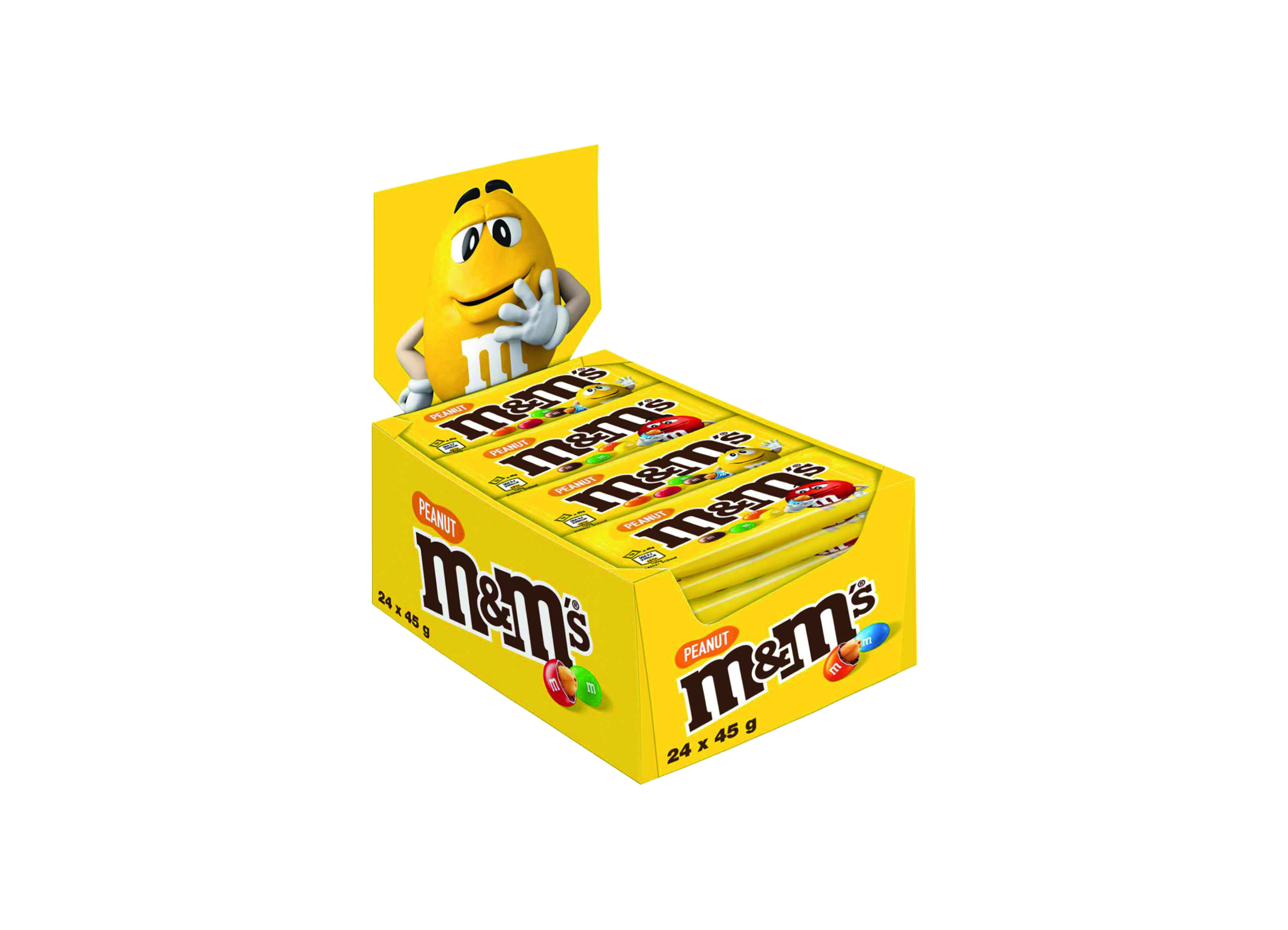 (Bild für) M&Ms Peanut 45g 24