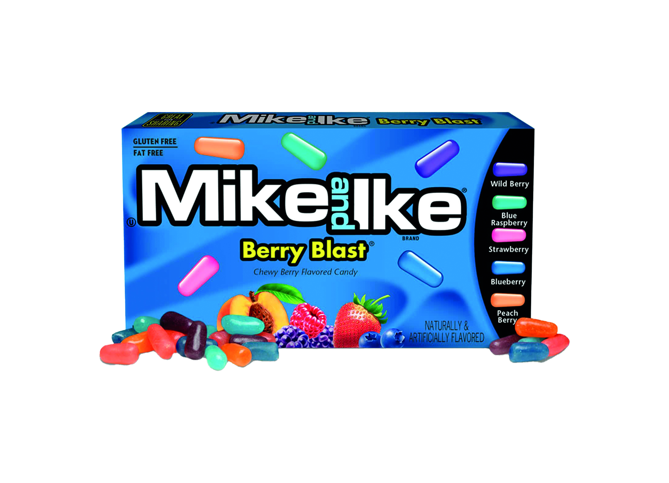 (Bild für) Mike & Ike Blueberry 22g 24