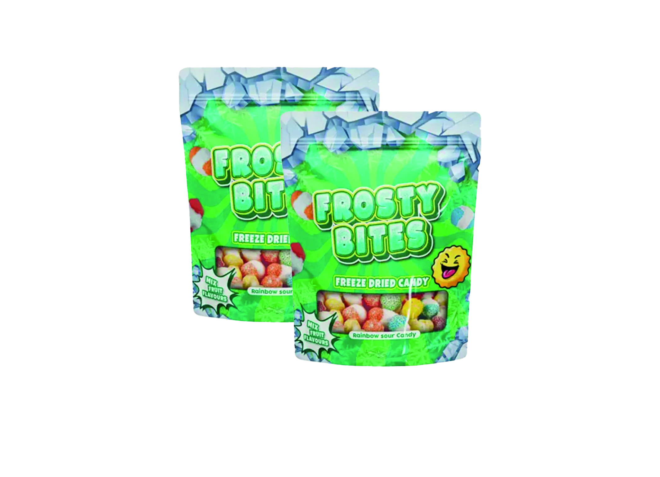 (Bild für) Frosty Bites Rainbow Sour 76g 24