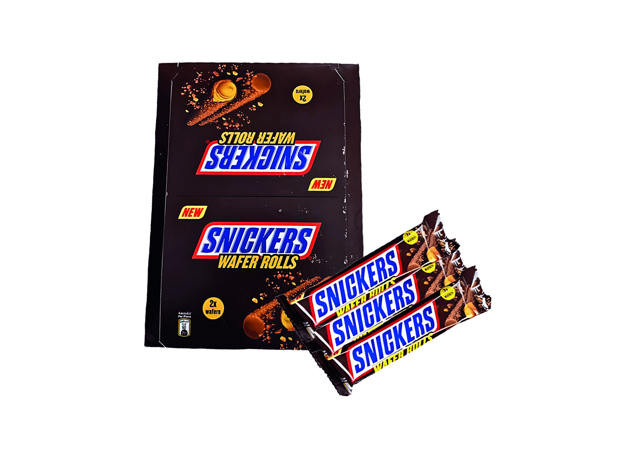 (Bild für) Snickers Wafer Rolls 24g 12