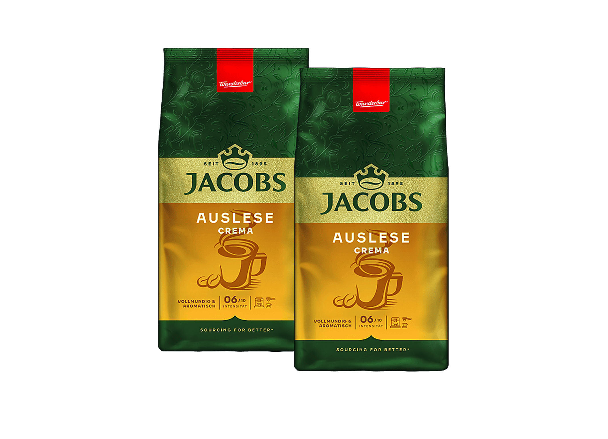 (Bild für) Jacobs Auslese Crema Kaffeebohnen 1kg 1