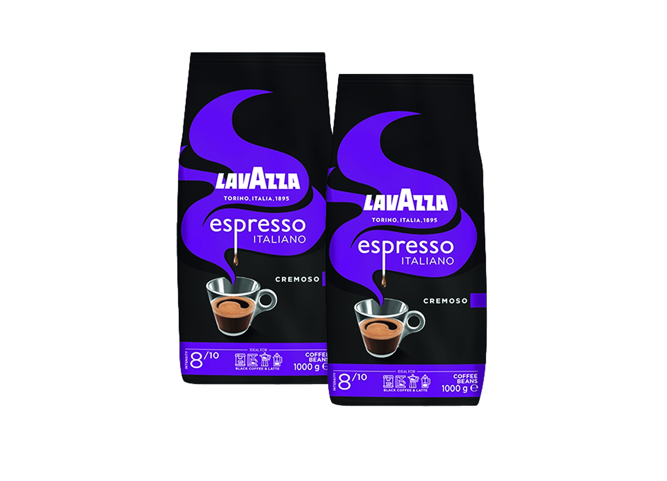 (Bild für) Lavazza Cremoso Espresso Kaffeebohnen 1kg 6
