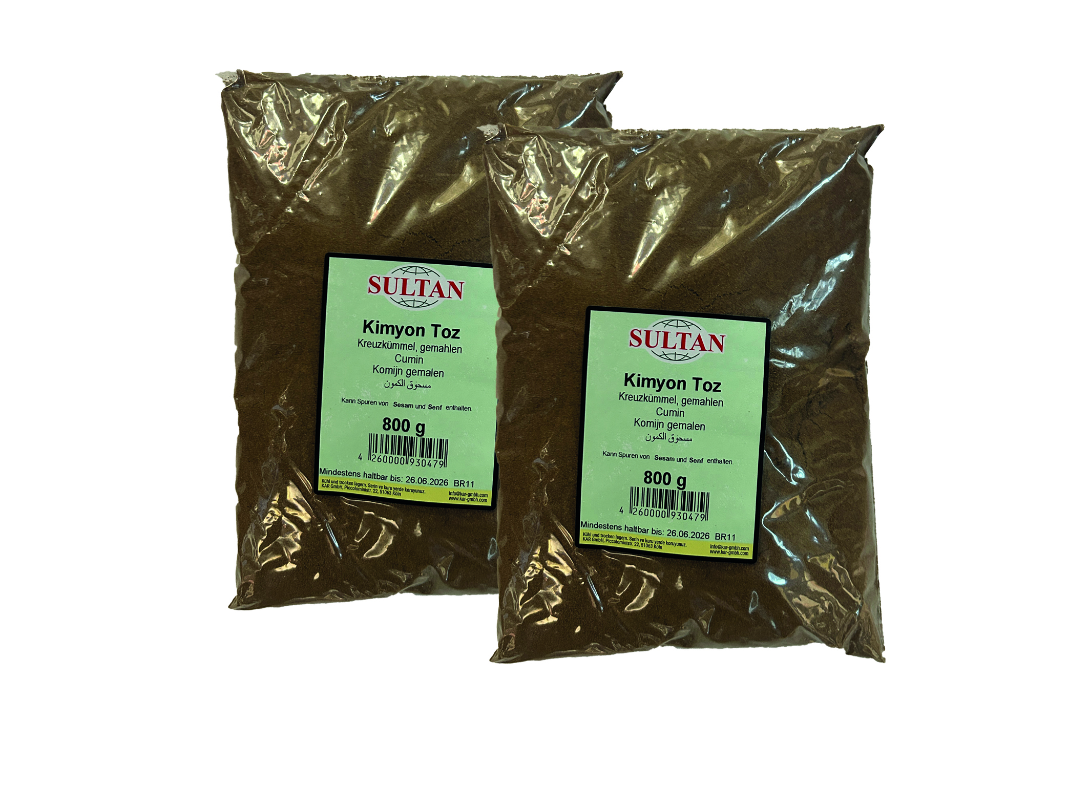 (Bild für) Sultan Kreuzkümmel gem. 800g 1