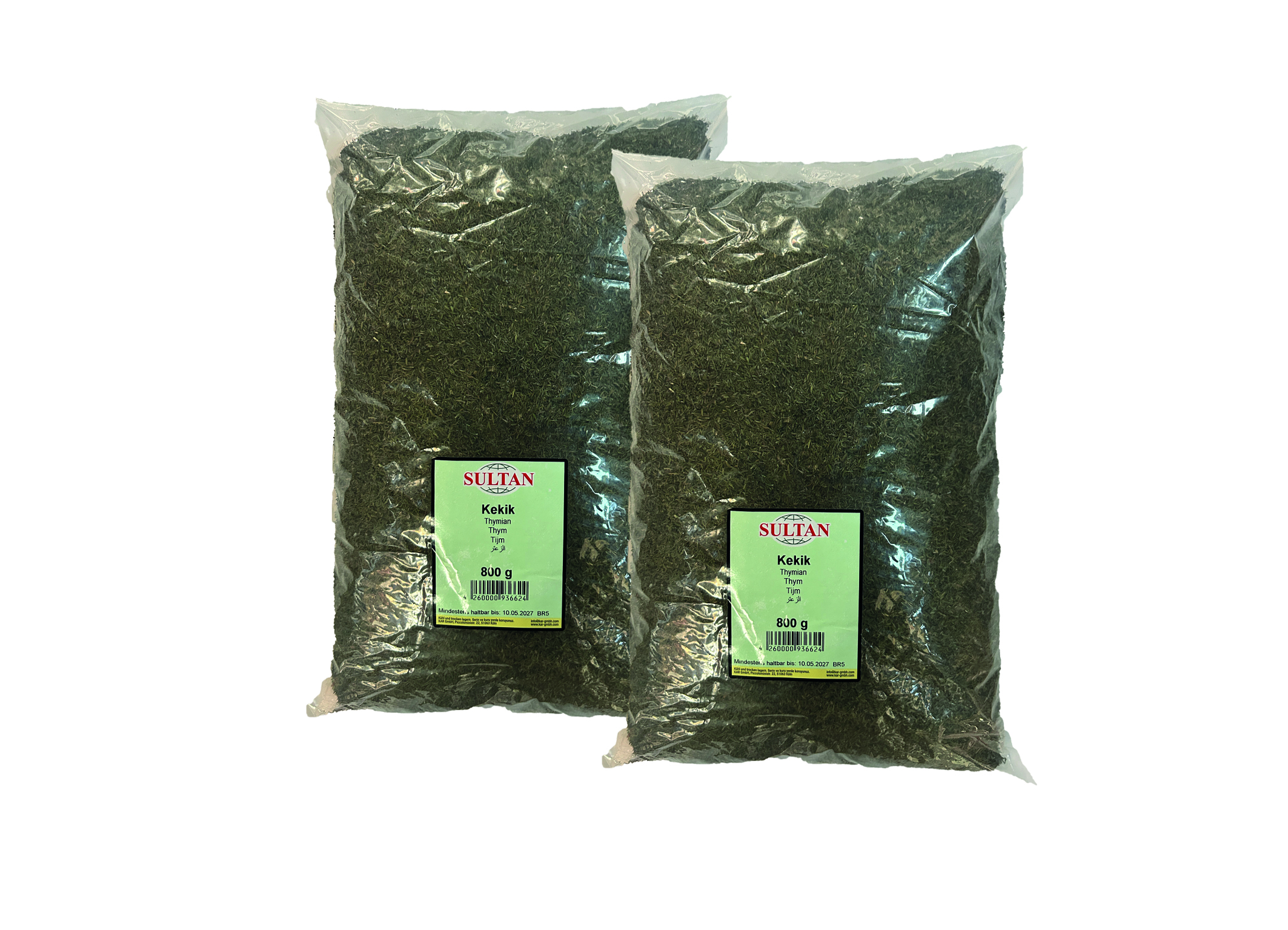 (Bild für) Sultan Thymian Gewürz 800g 1