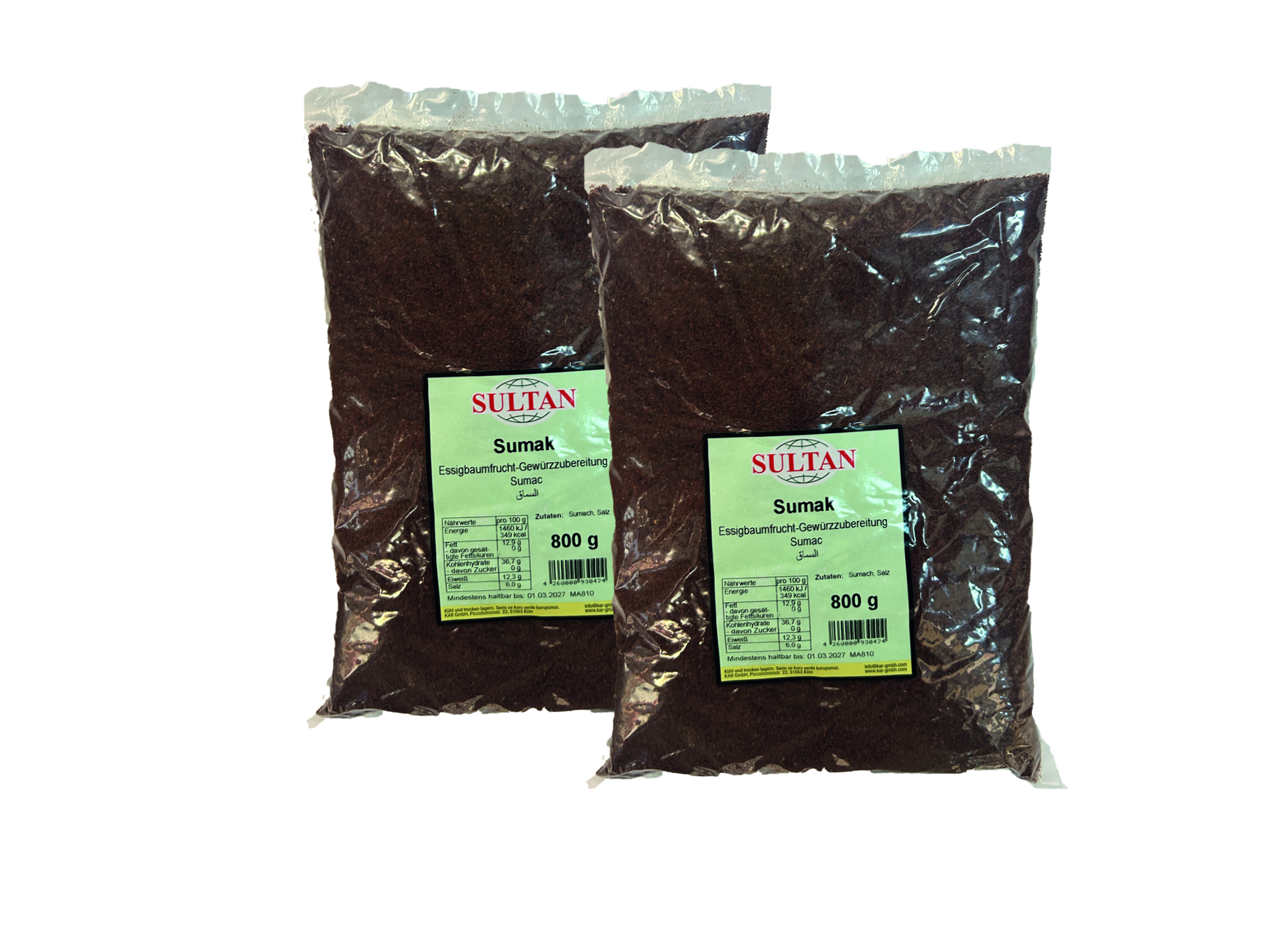 (Bild für) Sultan Sumach Gewürz 800g 1