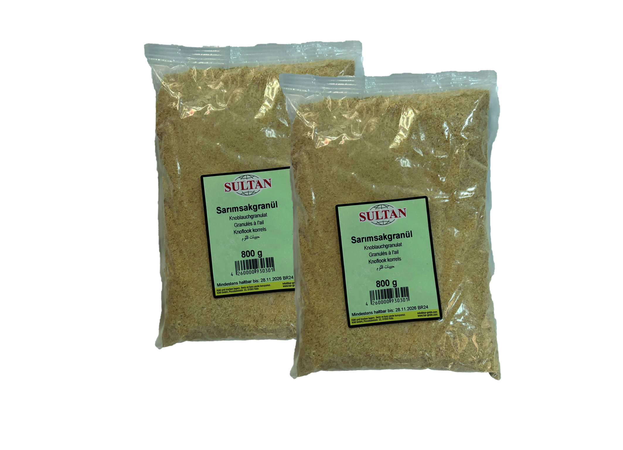 (Bild für) Sultan Knoblauchgranulat 800g 1