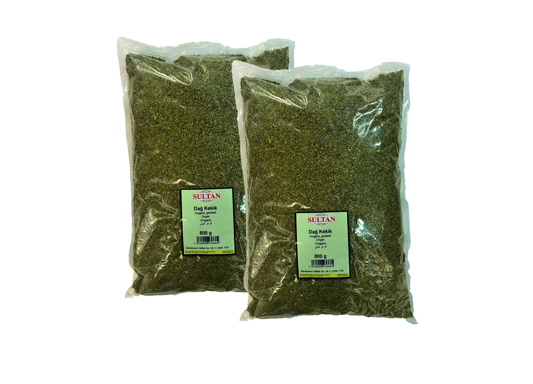 (Bild für) Sultan Oregano gerebelt 800g 1