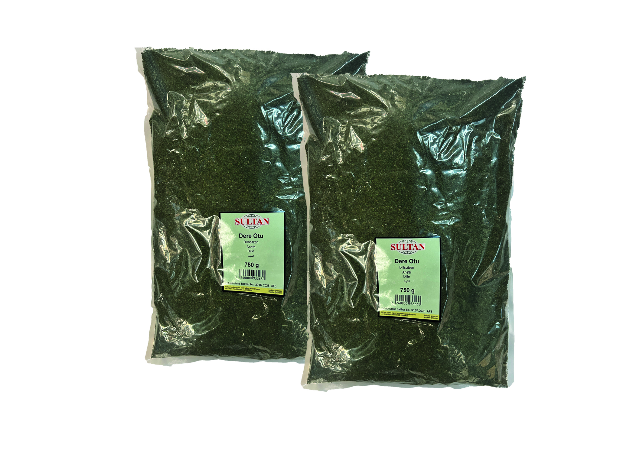 (Bild für) Sultan Dillspitzen 750g 1