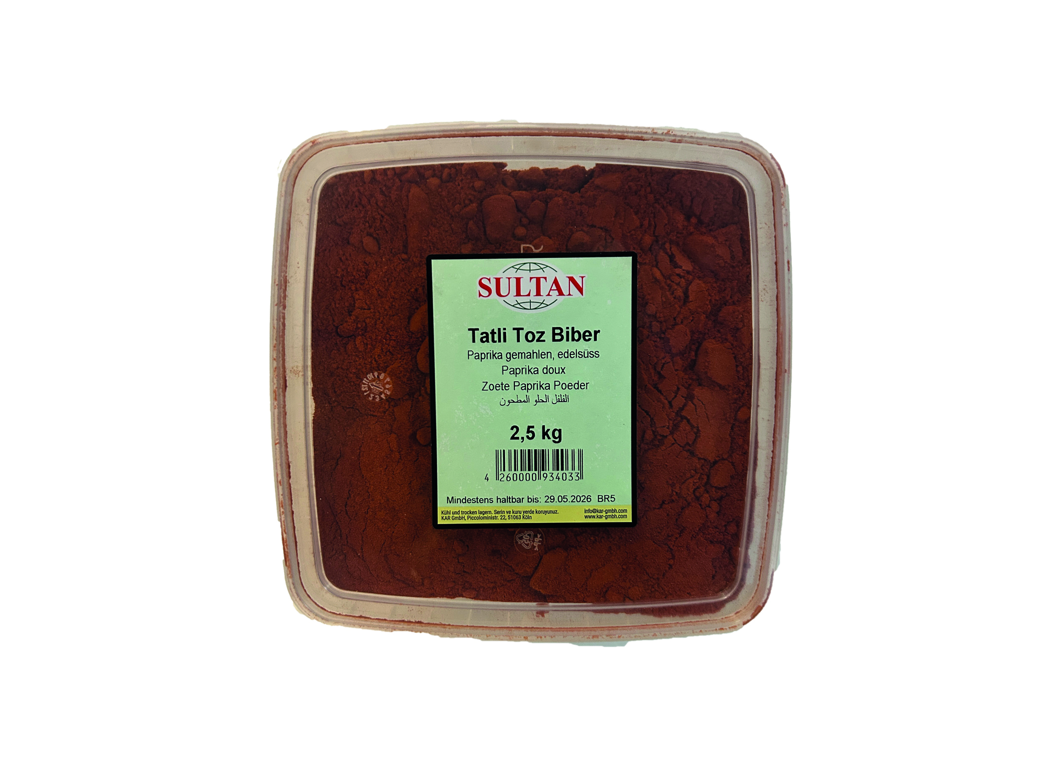 (Bild für) Sultan Paprika edelsüß 2,5kg 1
