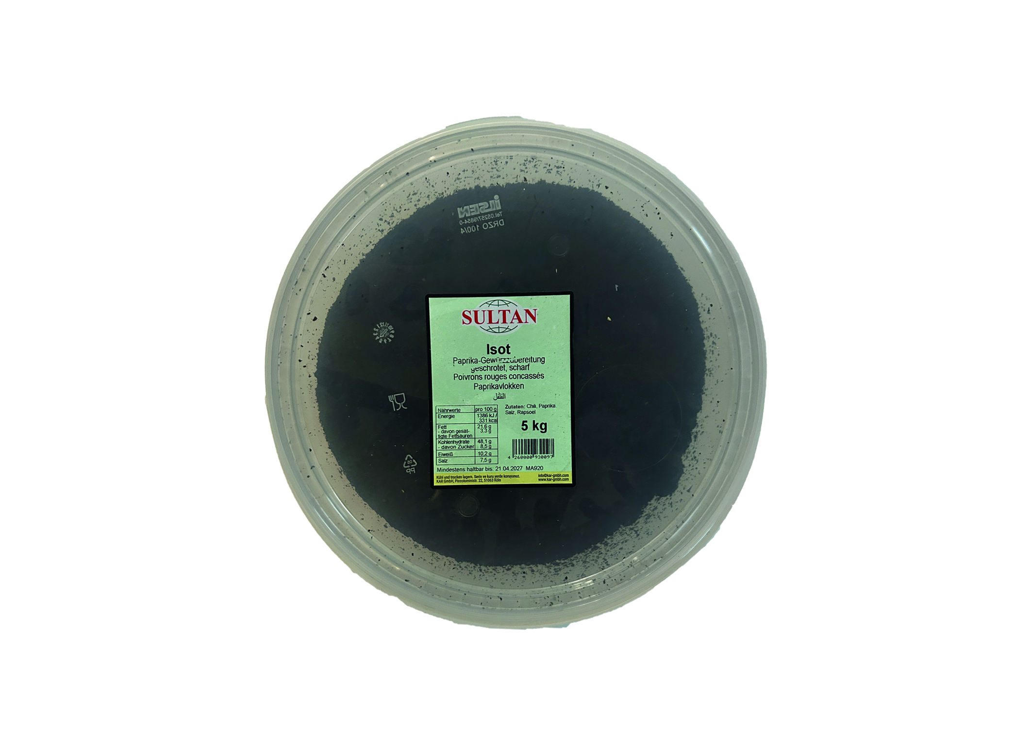 (Bild für) Sultan Paprikafl. Isot 5kg 1