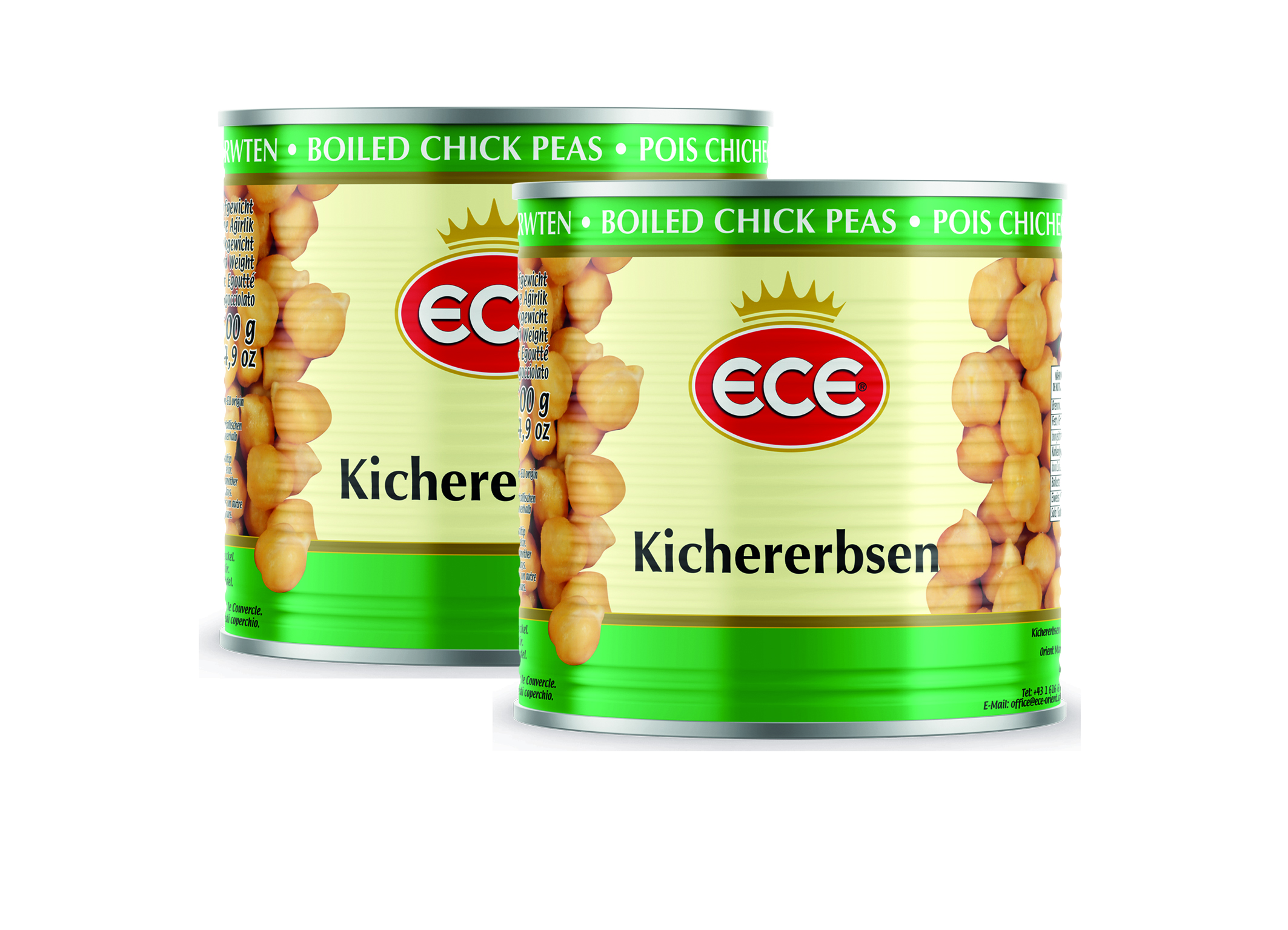 (Bild für) Ece Kichererbsen gekocht 2500g 6