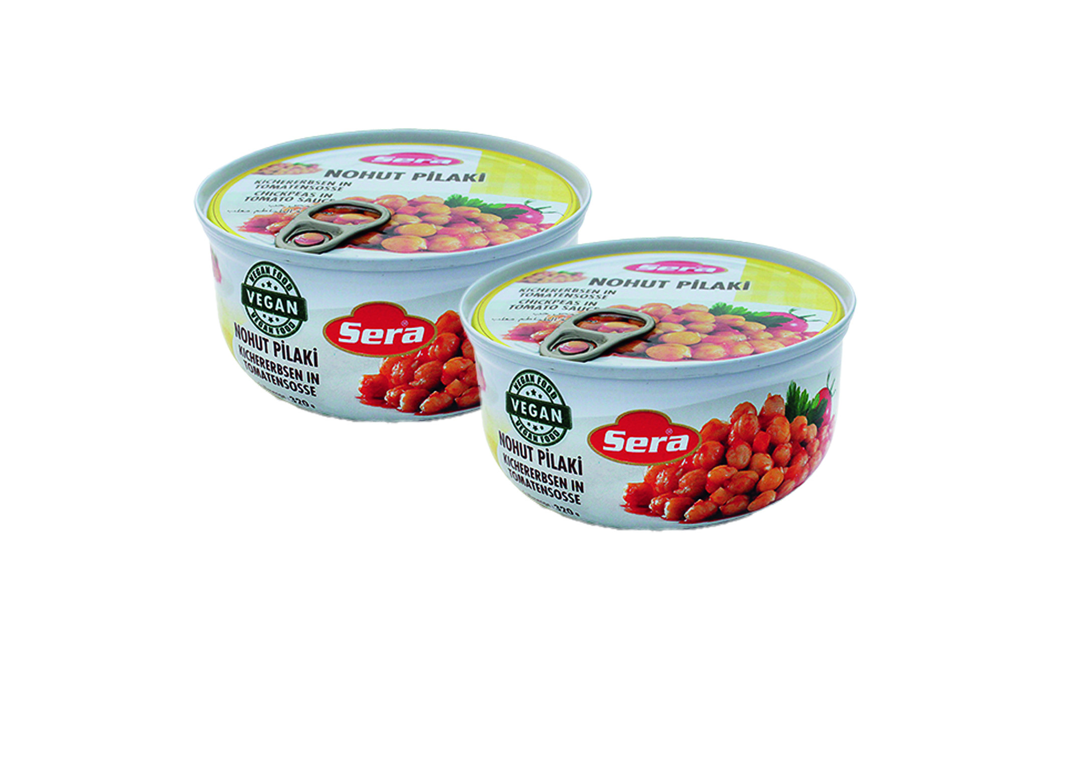 (Bild für) Sera Kichererbsen in Tomatensauce 300g 12