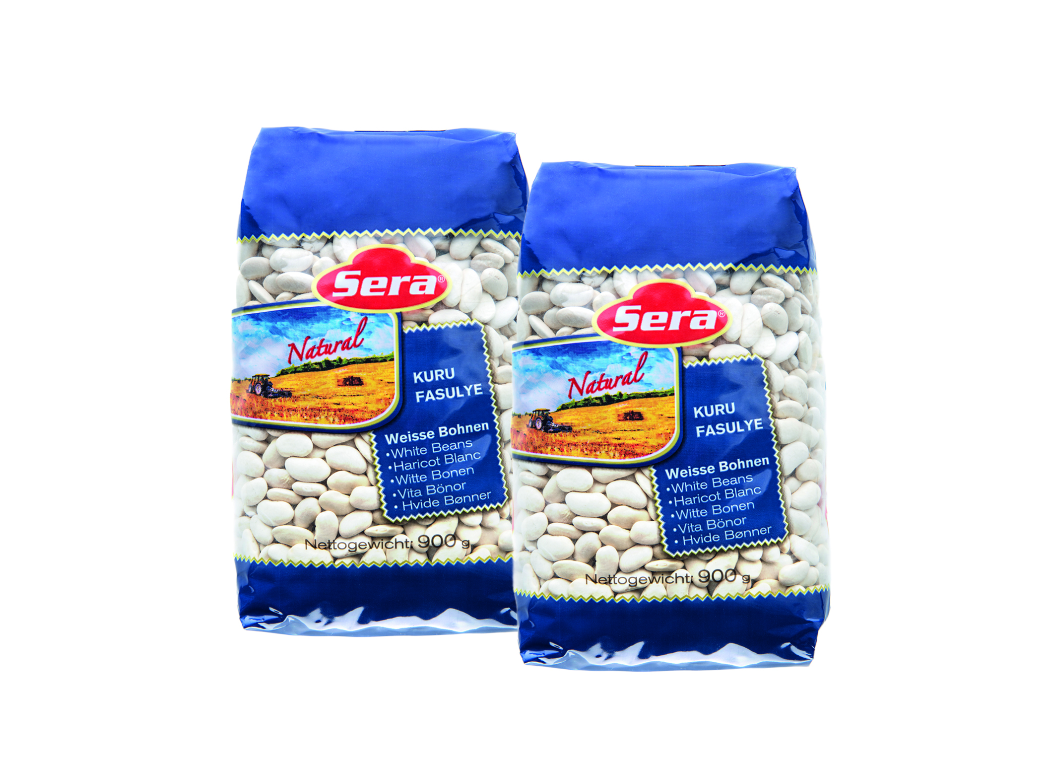(Bild für) Sera weiße Bohnen 900g 12