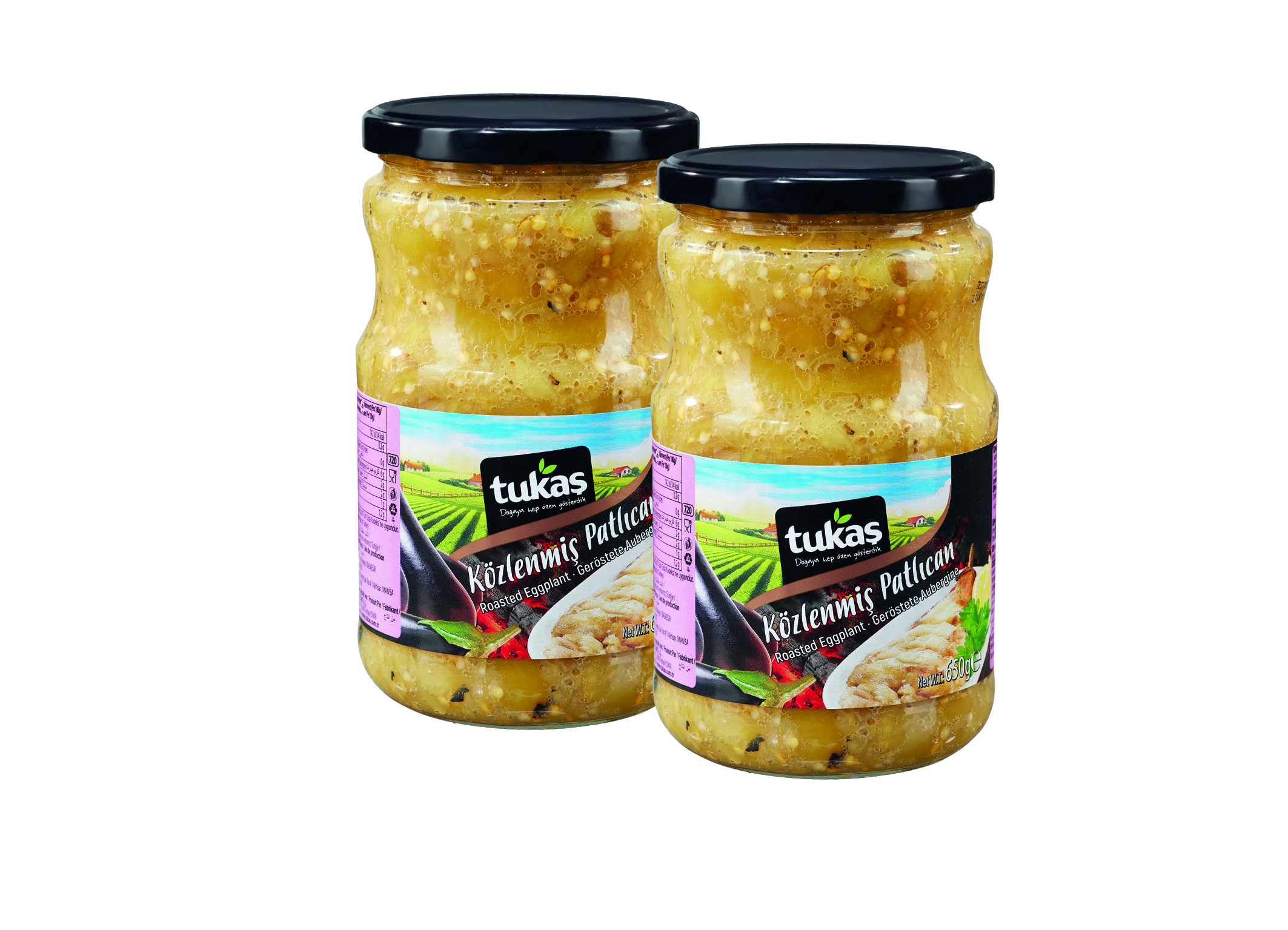 (Bild für) Tukas gegr. Melanzani 650g 12