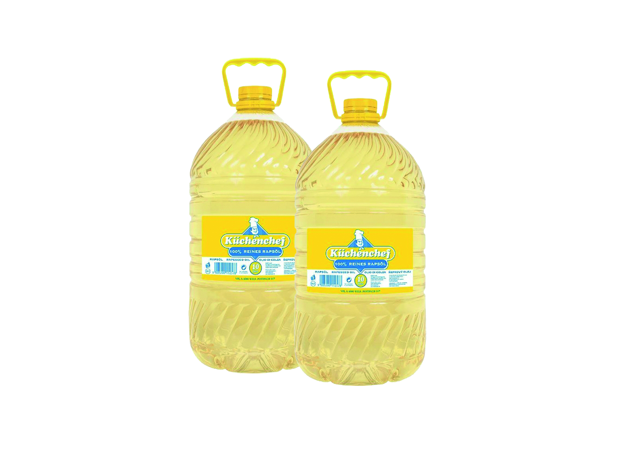 (Bild für) Küchenchef Rapsöl 10L PET 1