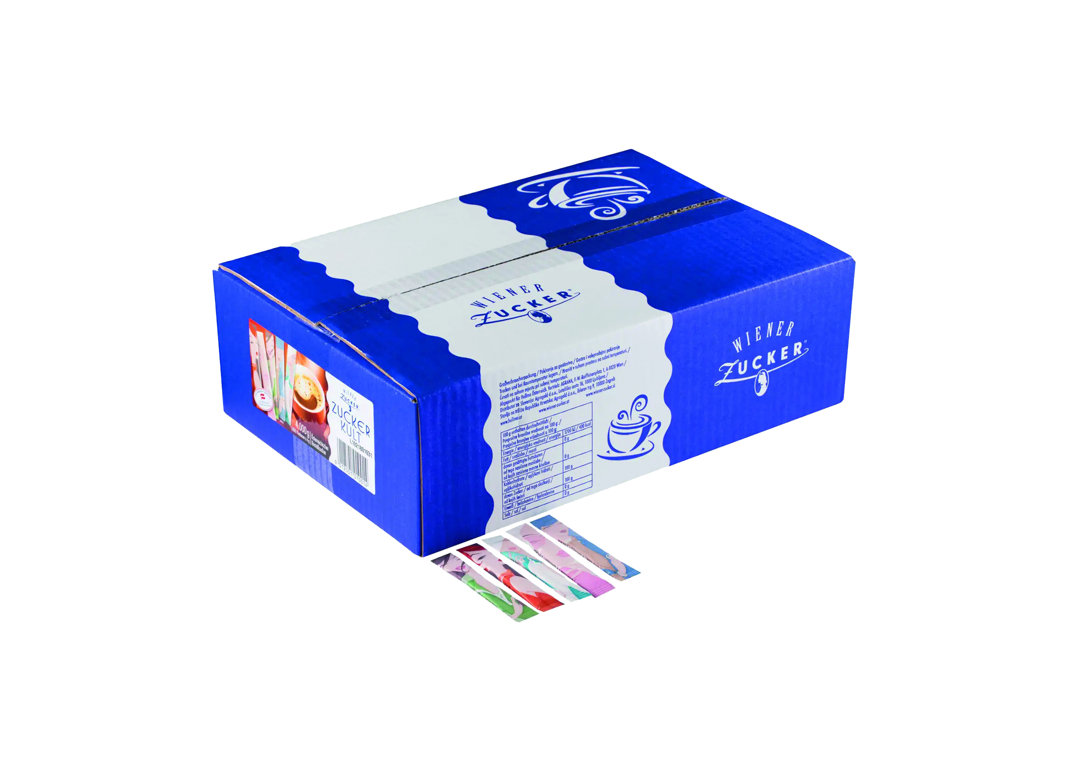 (Bild für) Wiener Zucker Zuckersticks 1000x4g 1