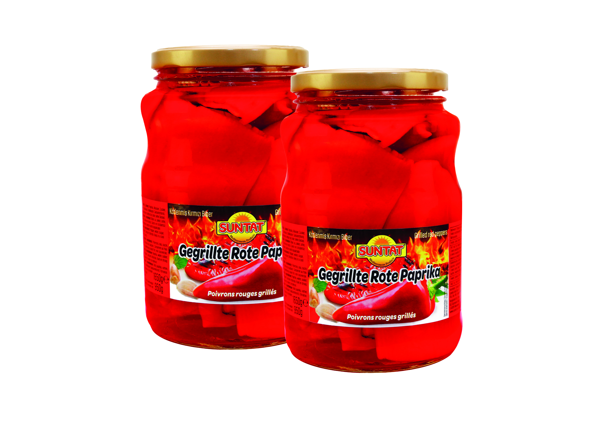 (Bild für) Suntat Gegrillte rote Paprika 2650cc 1