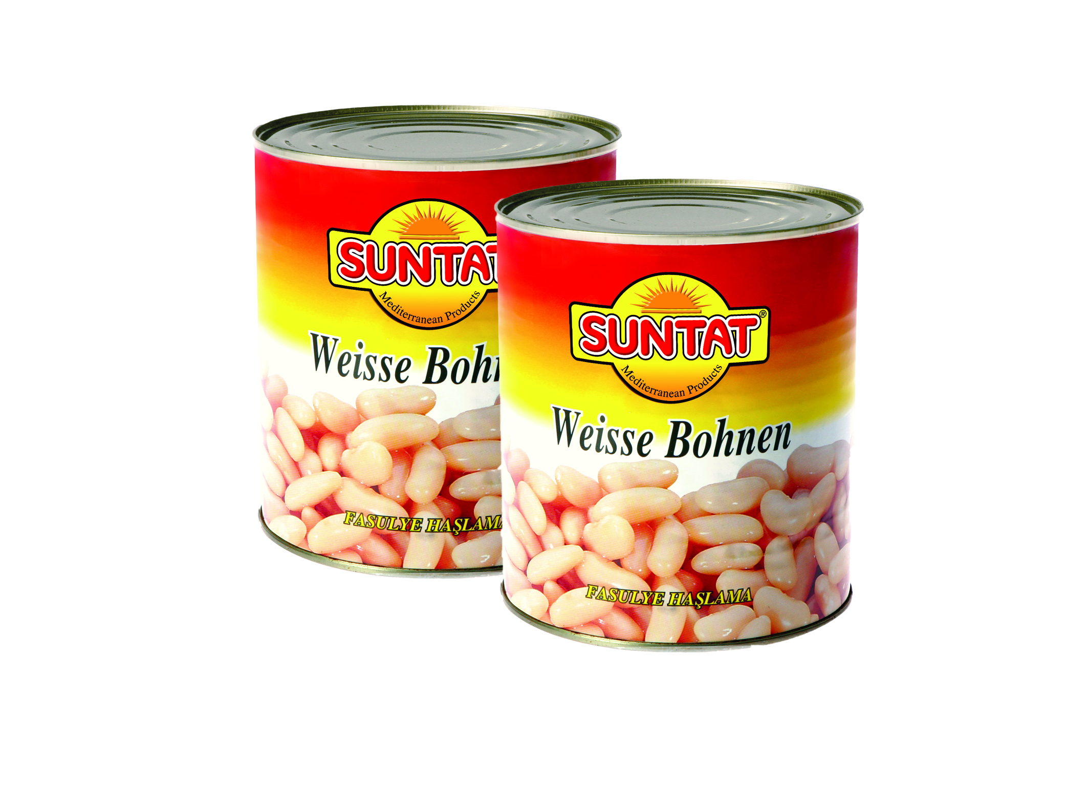 (Bild für) Suntat Weiße Bohnen gekocht 1500g 1