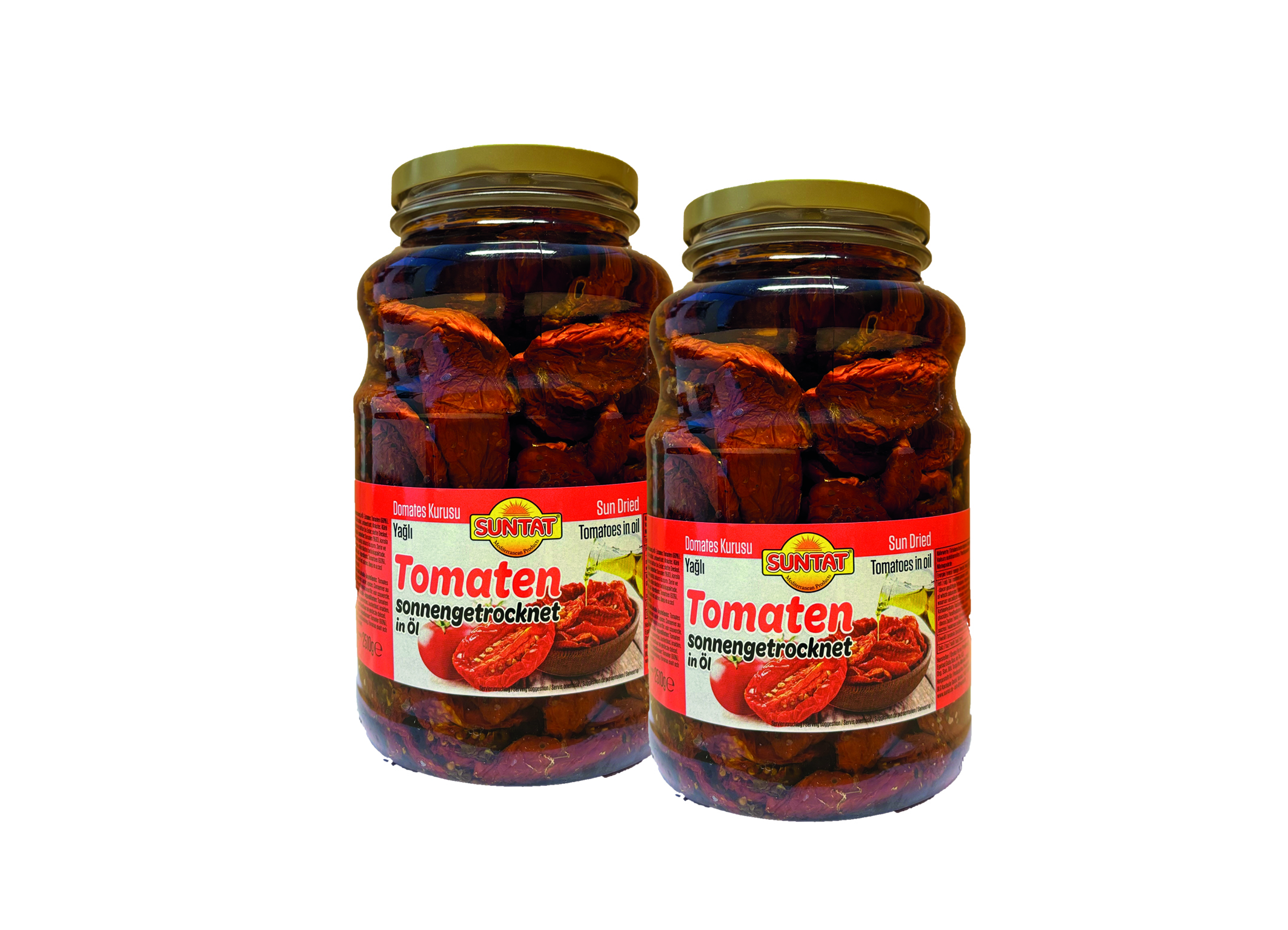 (Bild für) Suntat Getrocknete Tomaten in Öl 2510g 6