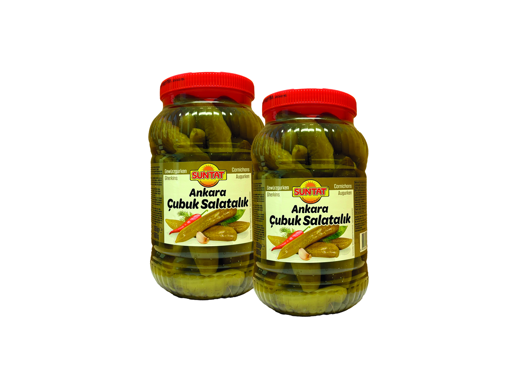 (Bild für) Suntat Ankara Gewürzgurken 3150g 1
