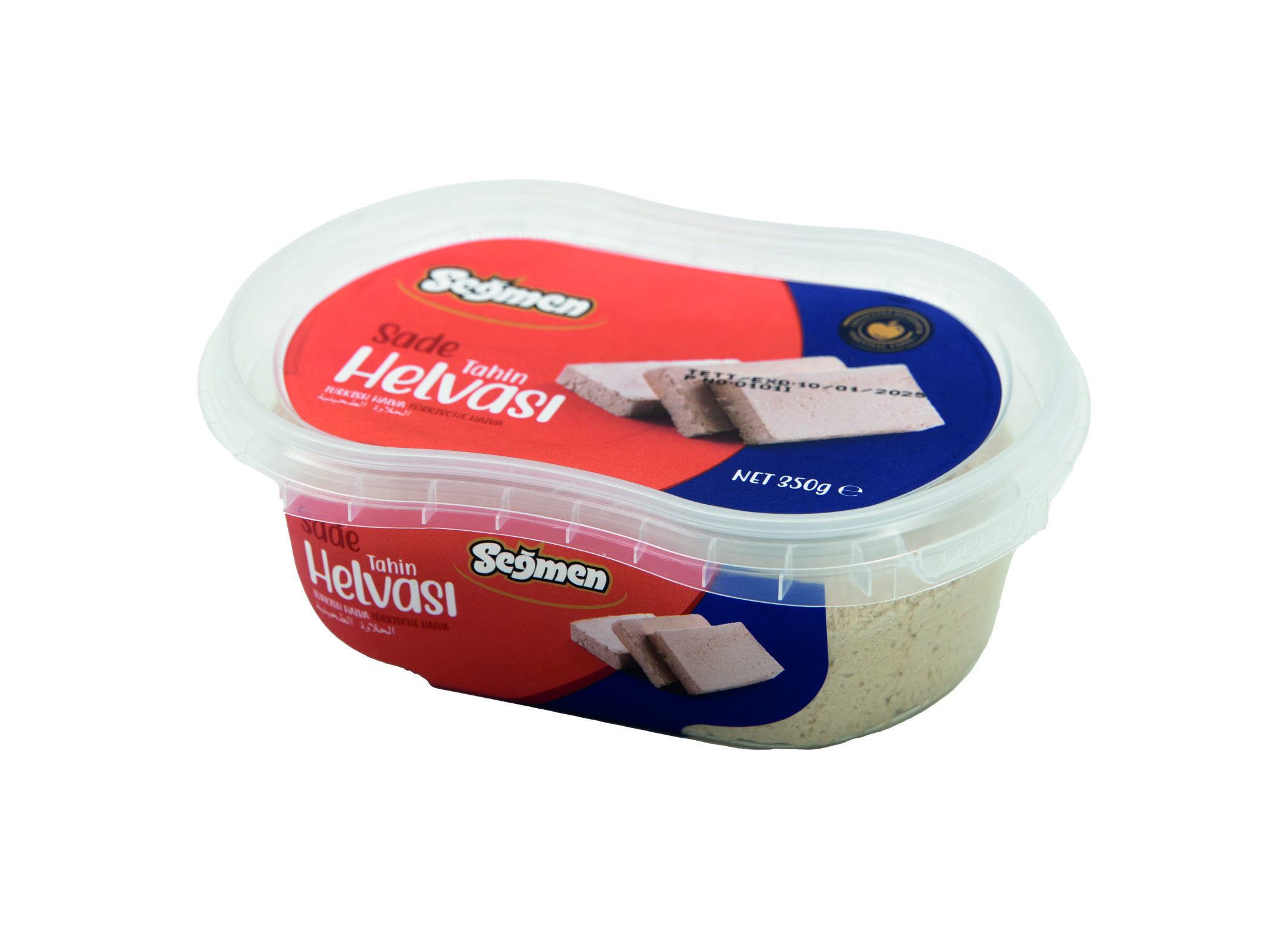 (Bild für) Segmen Halva mit Vanille 350g 12