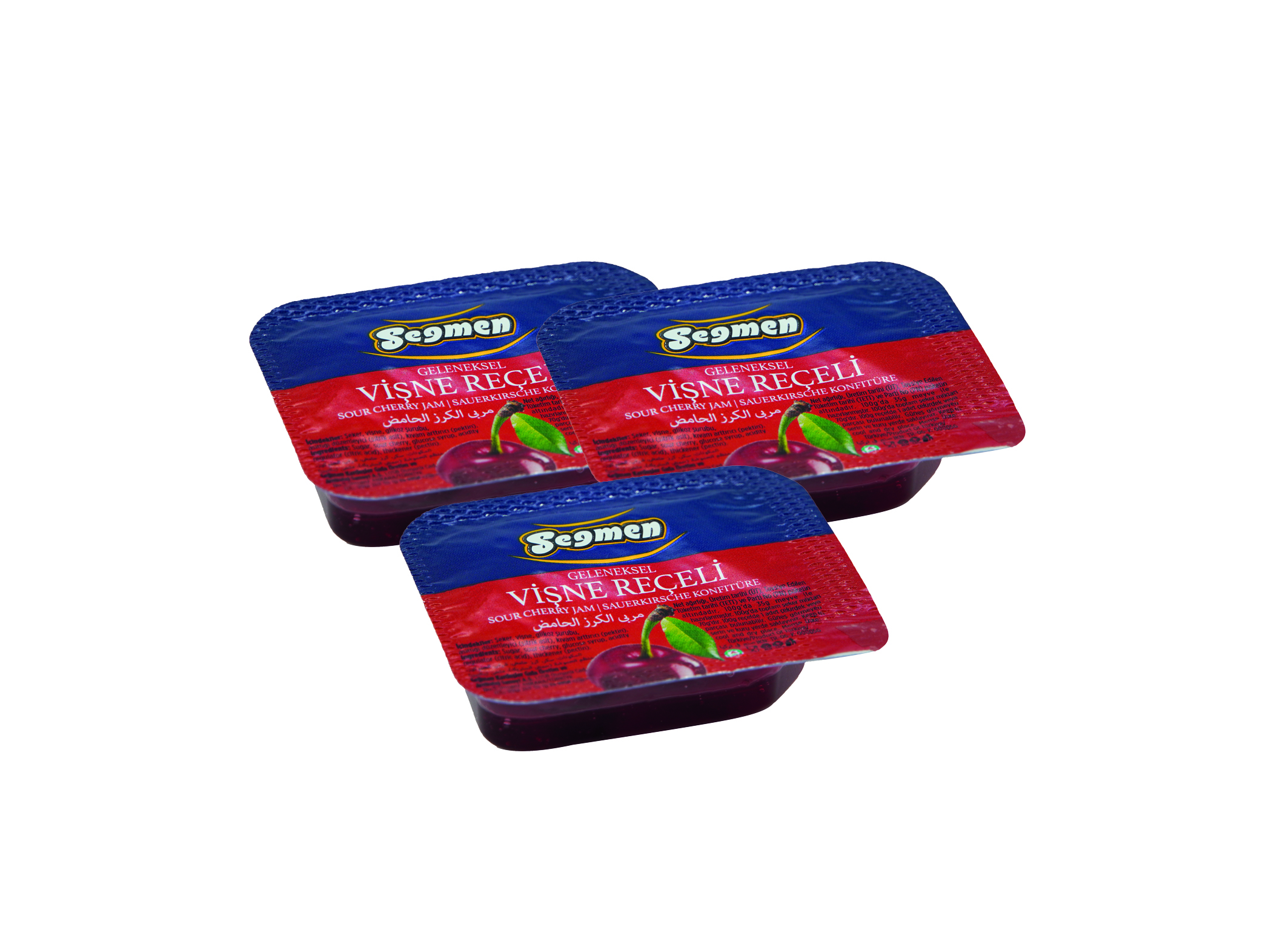 (Bild für) Segmen Sauerkirsch Konfitüre 100 Stk. 20g 1