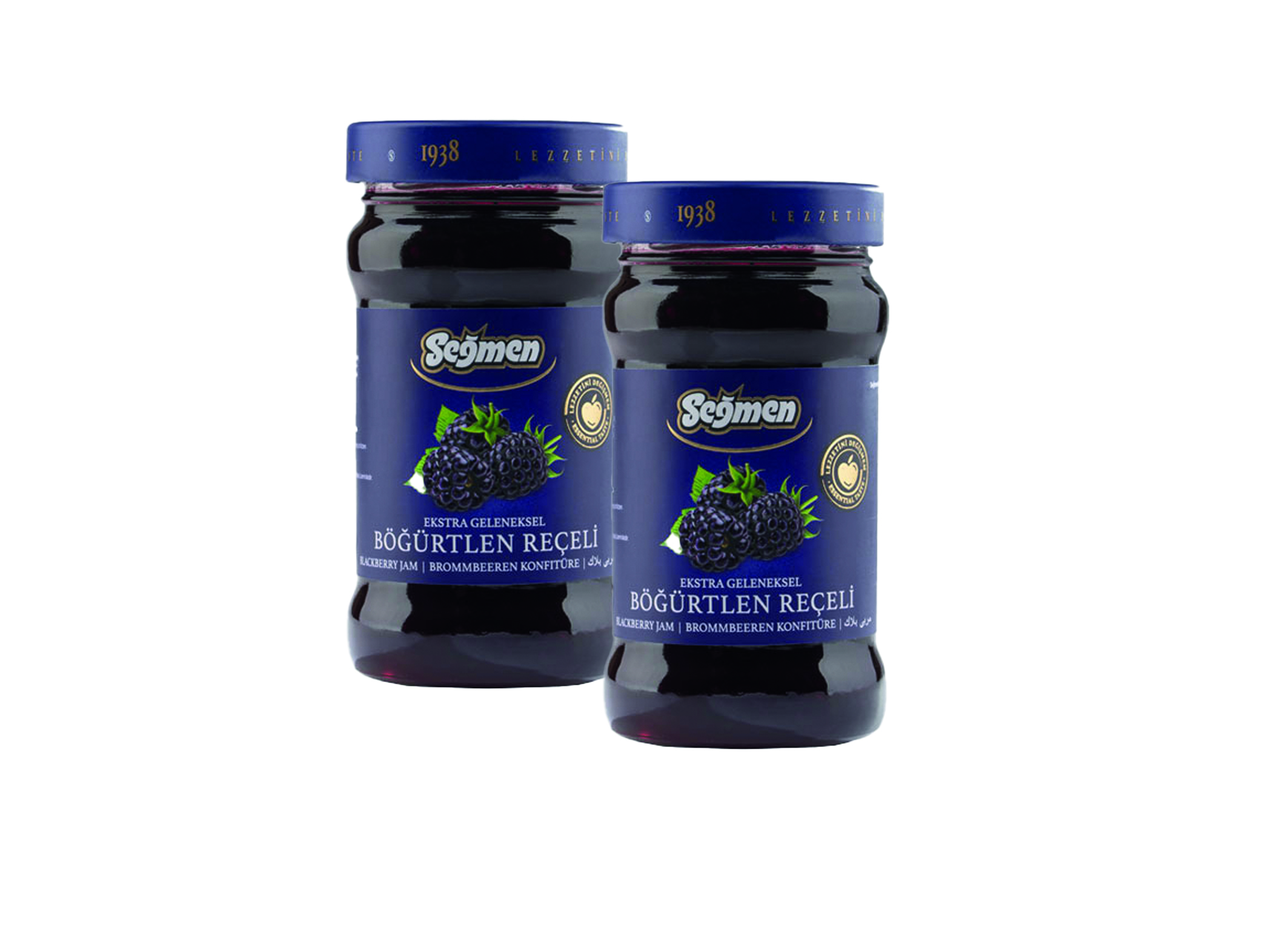 (Bild für) Segmen Brombeere Konfitüre 380g 12