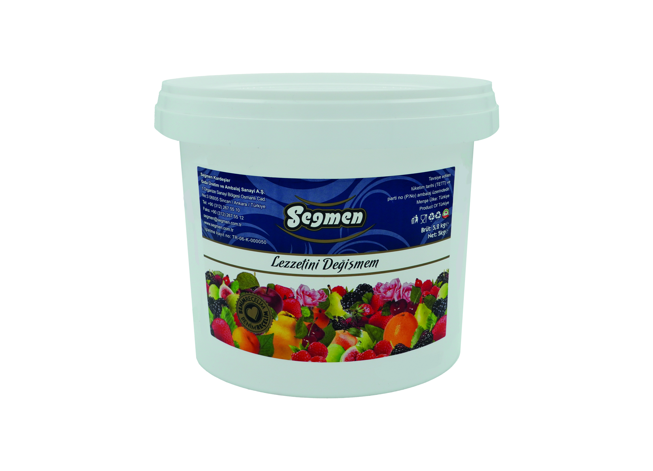 (Bild für) Segmen Sauerkirsch Konfitüre 5000g 4