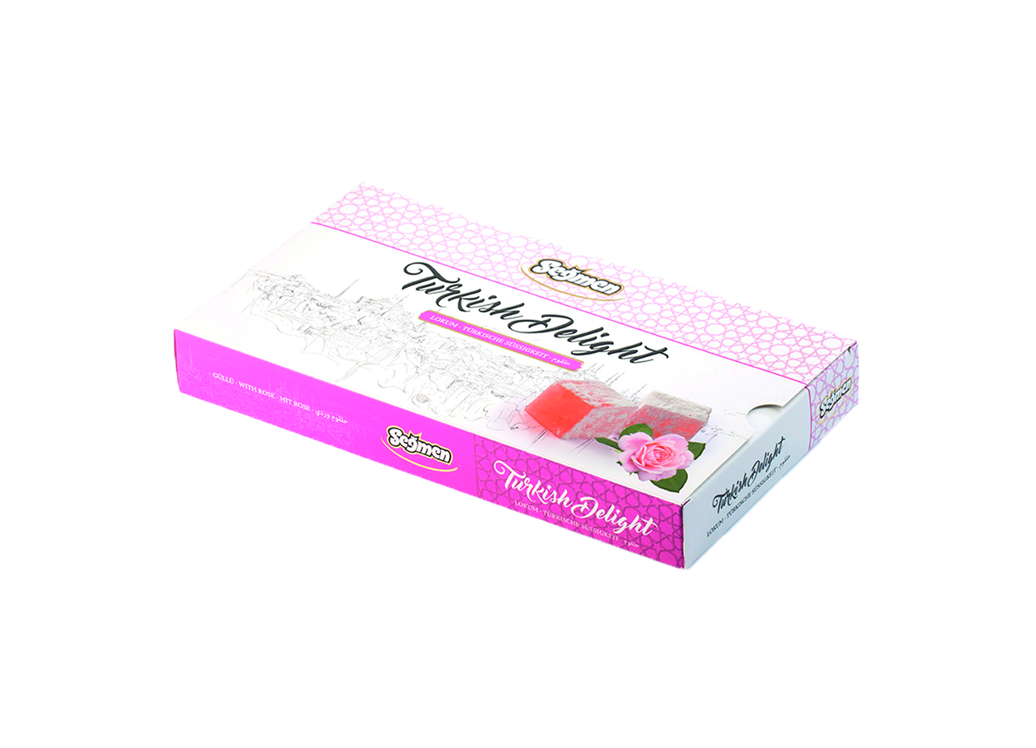(Bild für) Segmen Lokum rose 500g 12
