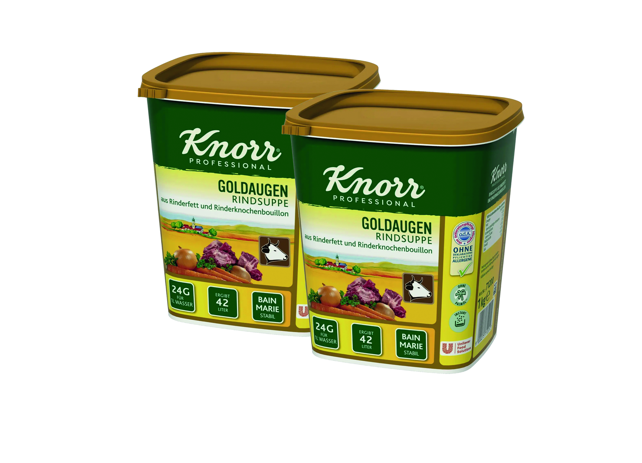 (Bild für) Knorr Goldaugen Rindsuppe1kg 6