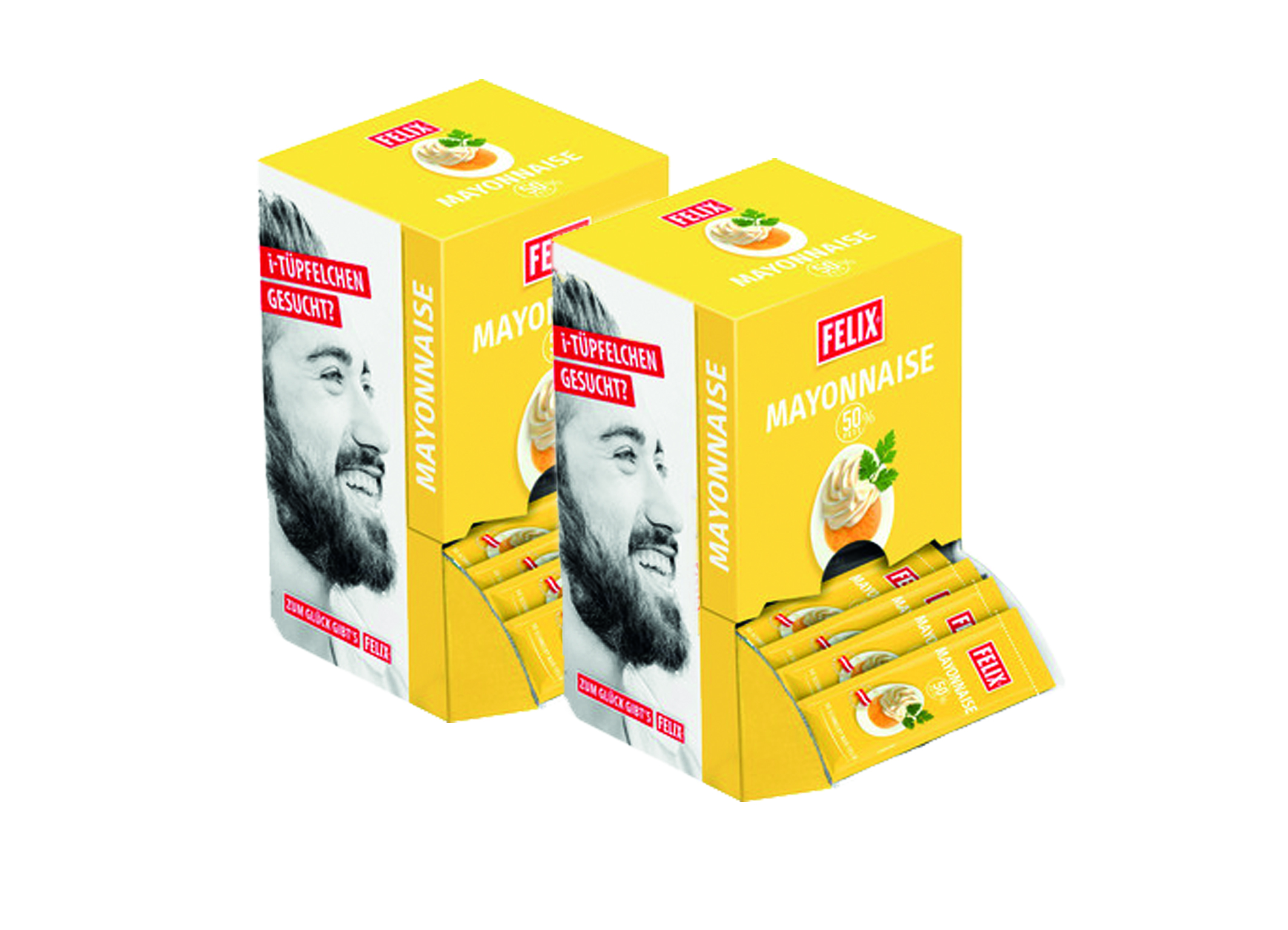 (Bild für) Felix Mayonnaise 50% 100x18g 1