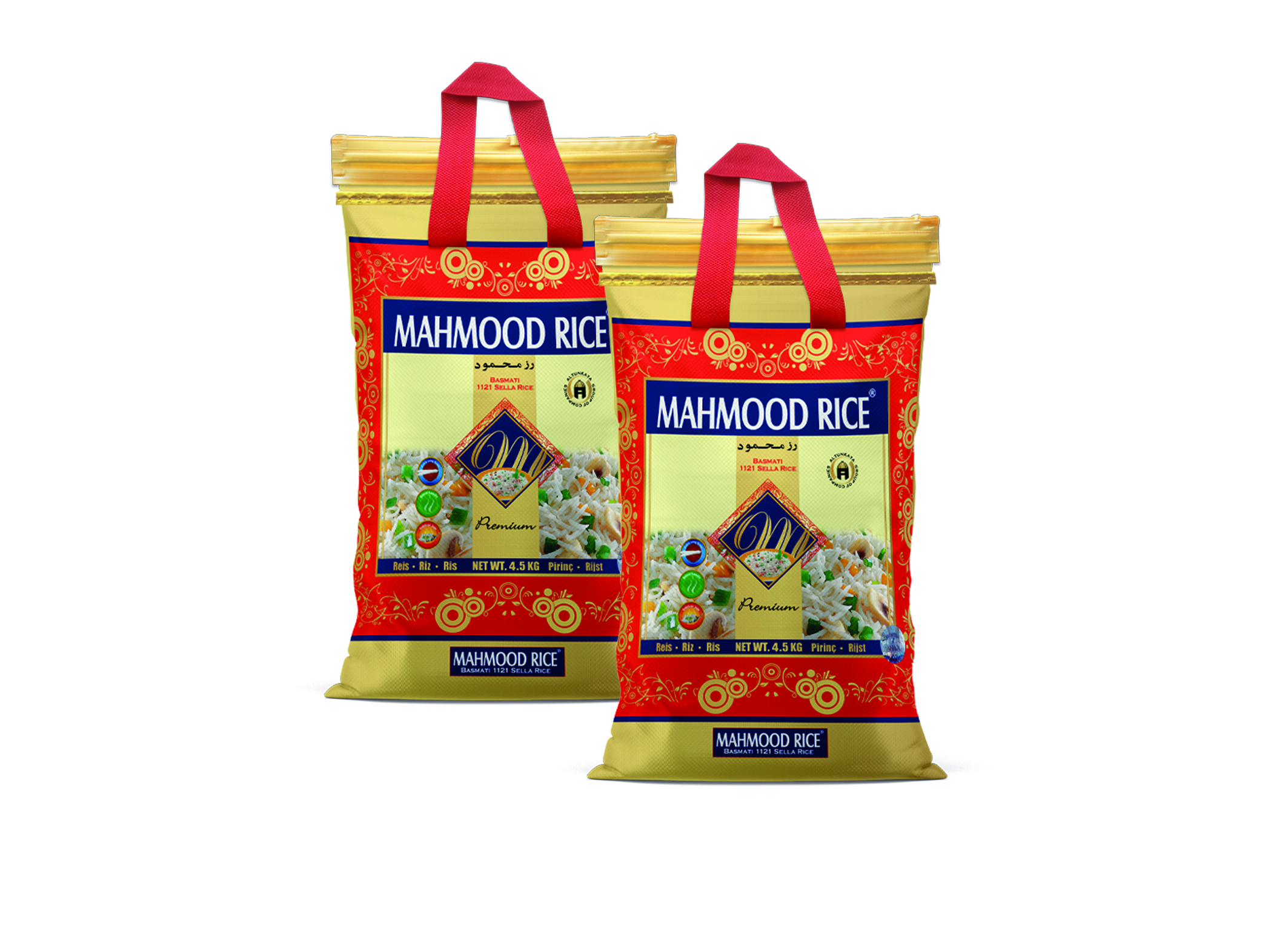 (Bild für) Mahmood S.Basmati Reis 4,5kg 1