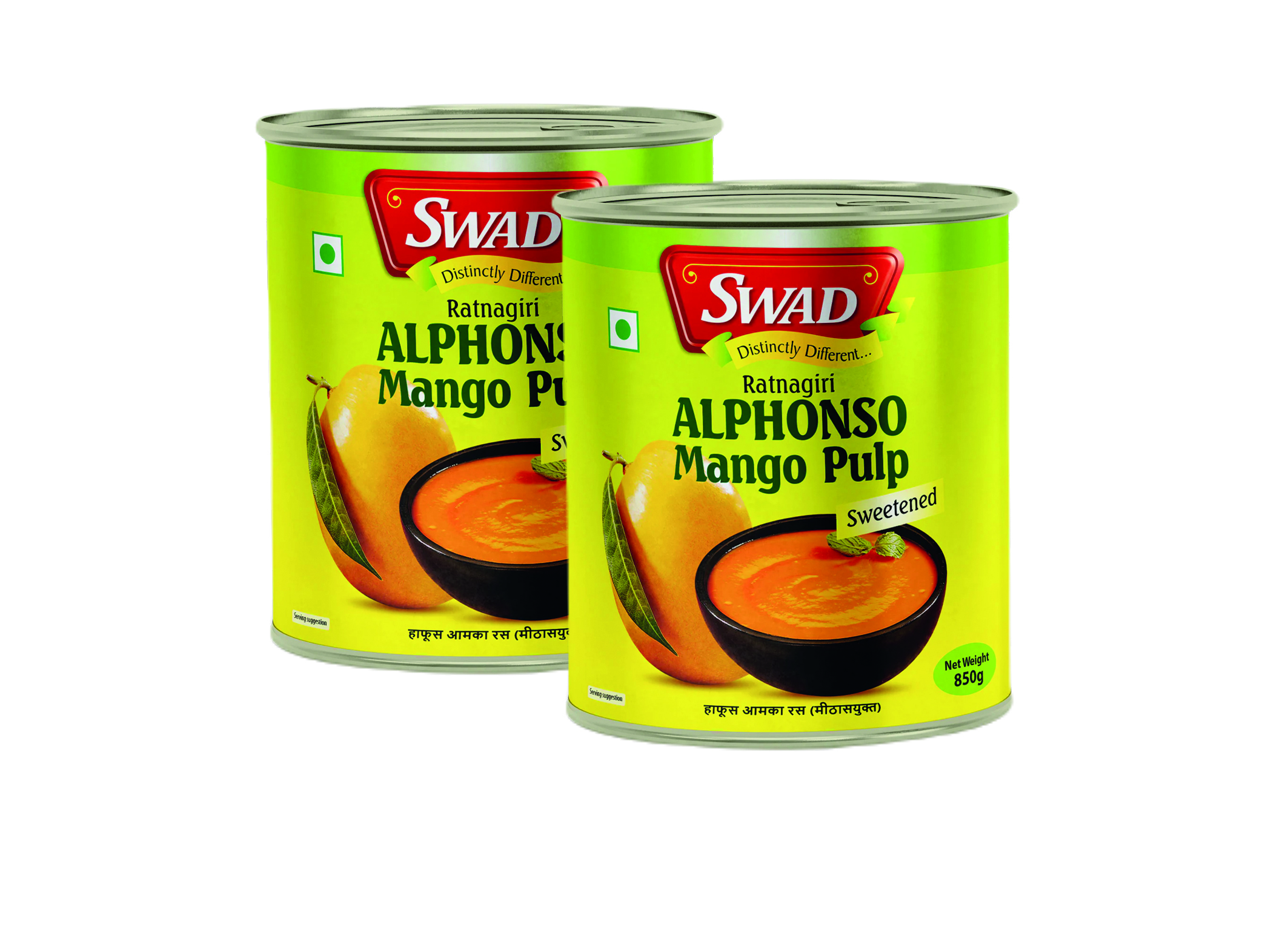 (Bild für) Swad Alphonso Mangopüree 850g 6