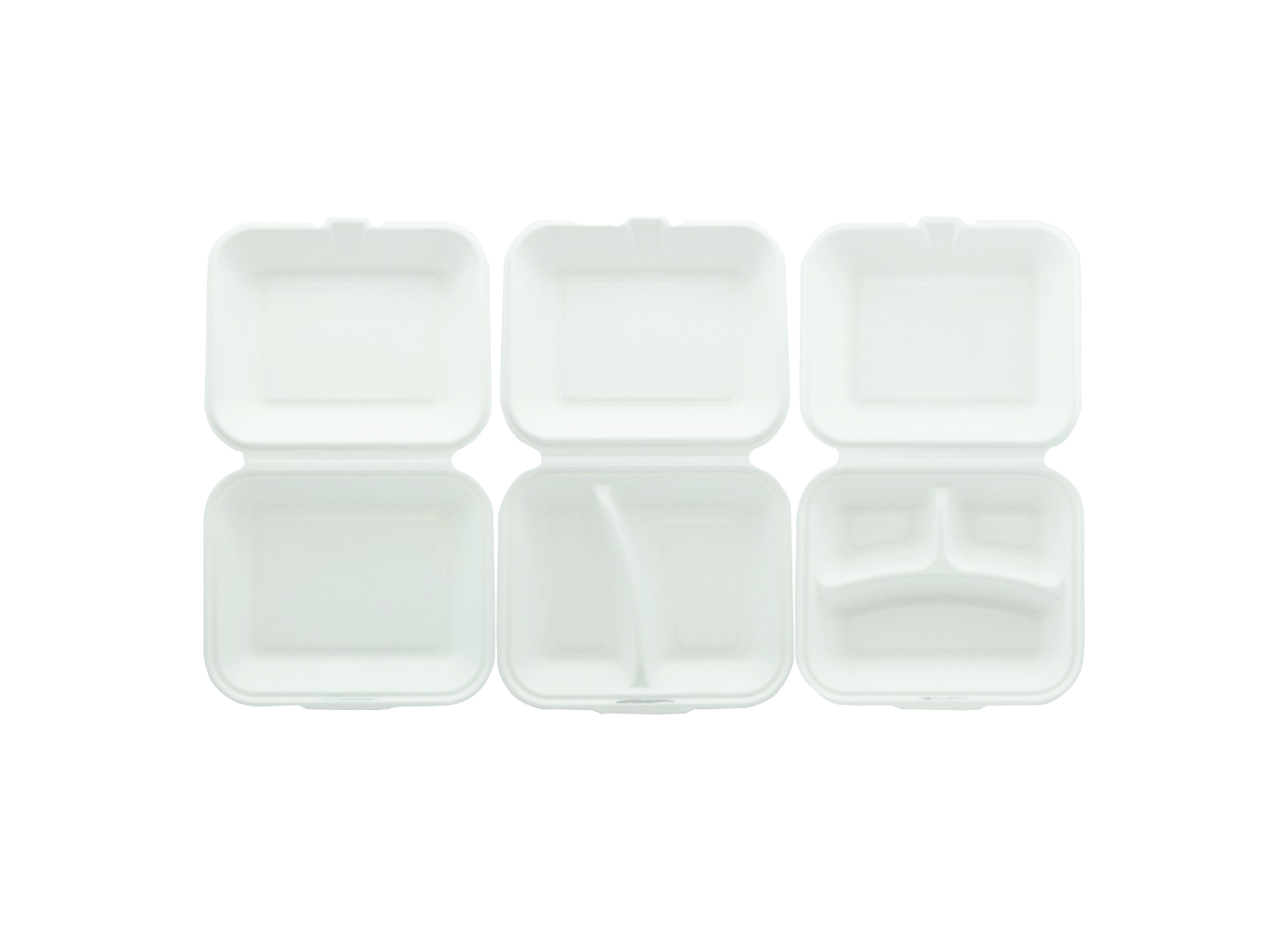 (Bild für) Menü Box 1 Styropor weiss 2x125