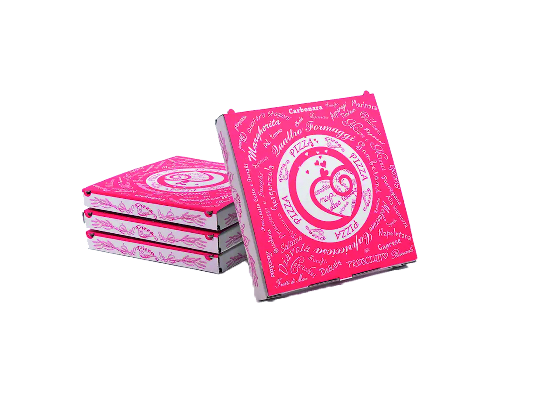 (Bild für) Pizzakarton C 265x265x30mm KBWKB 100