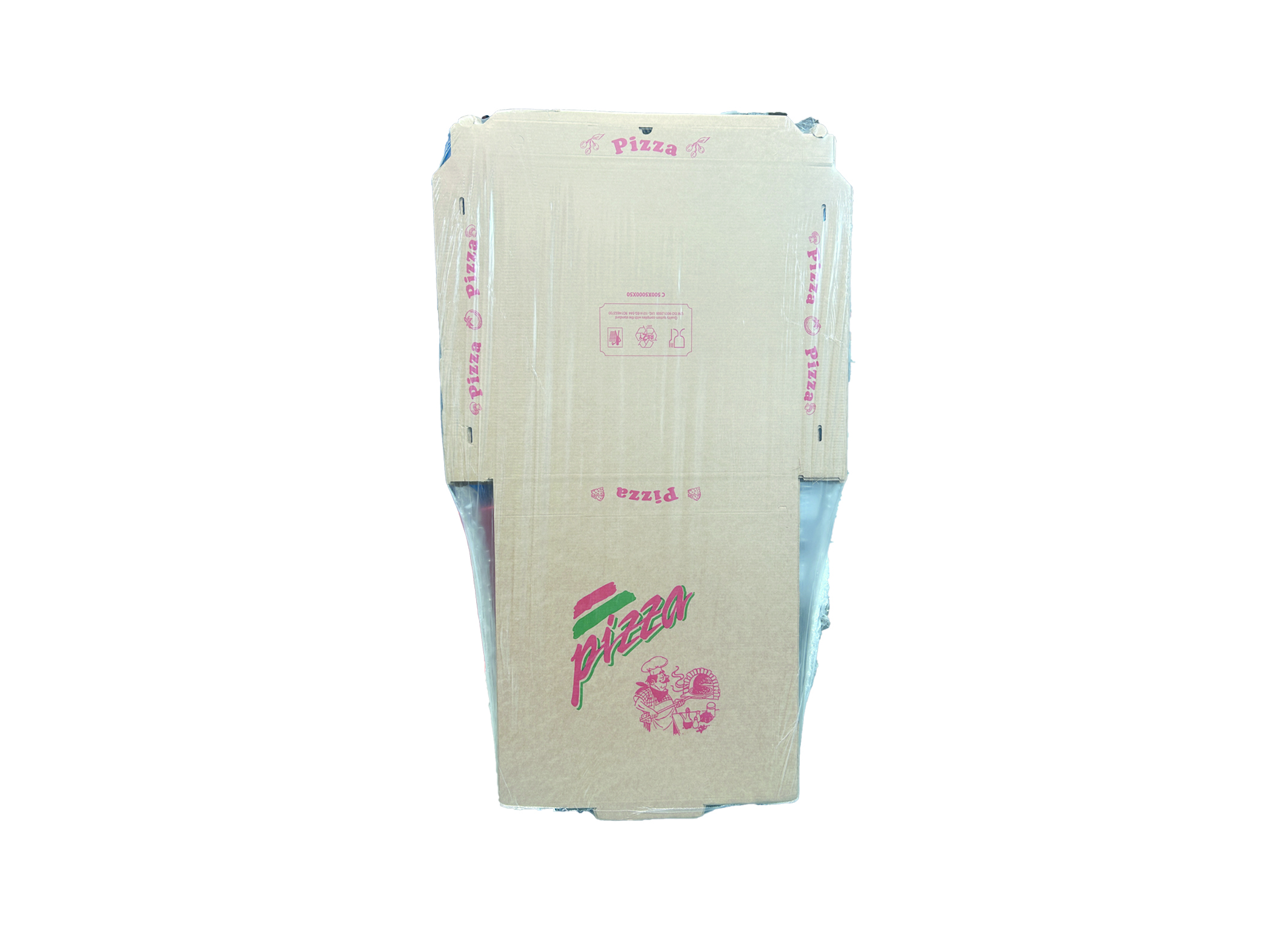 (Bild für) Pizzakarton C 500x500x50mm KESKE 50