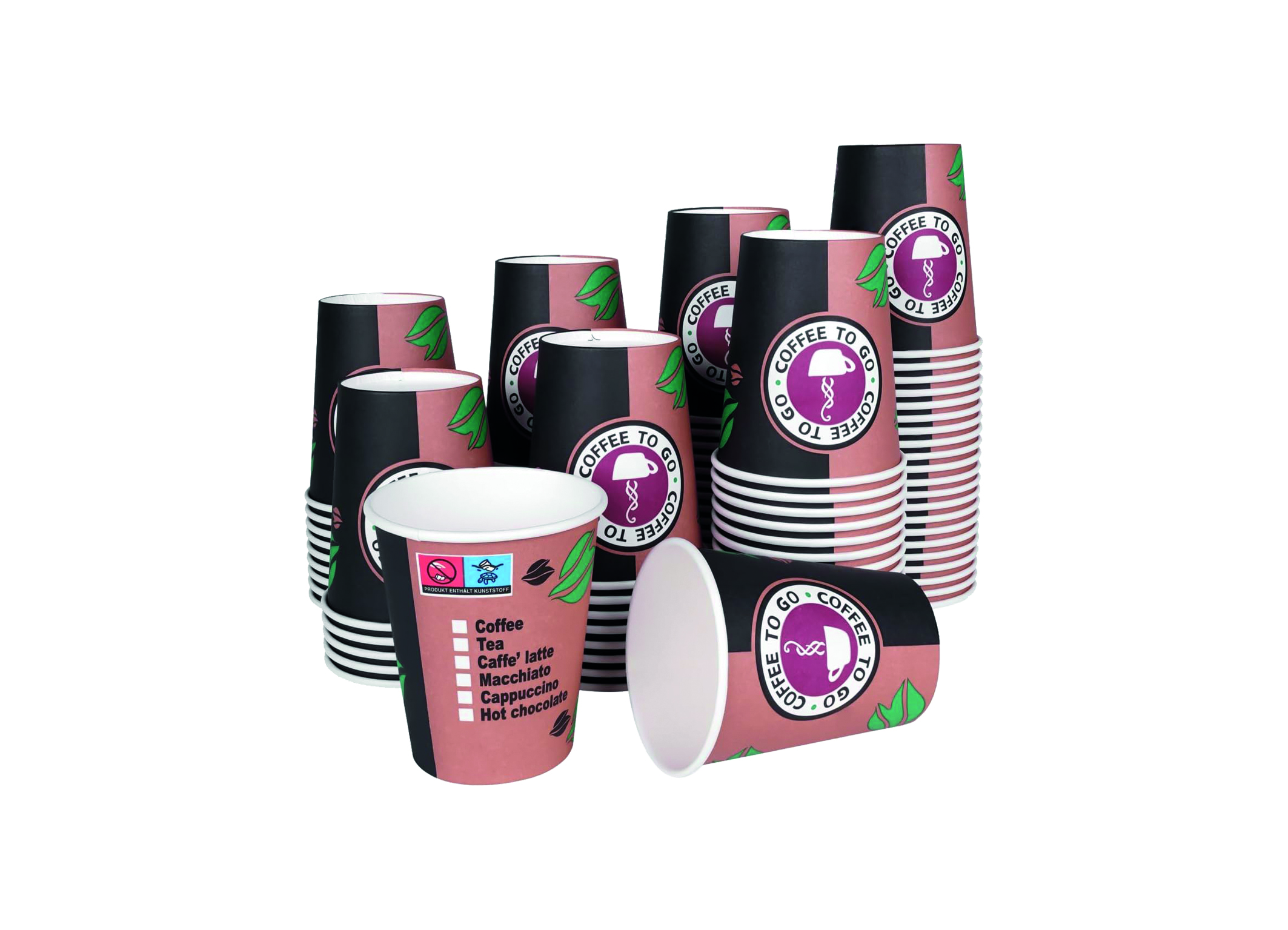 (Bild für) Kaffeebecher 12oz 50 Stück 1