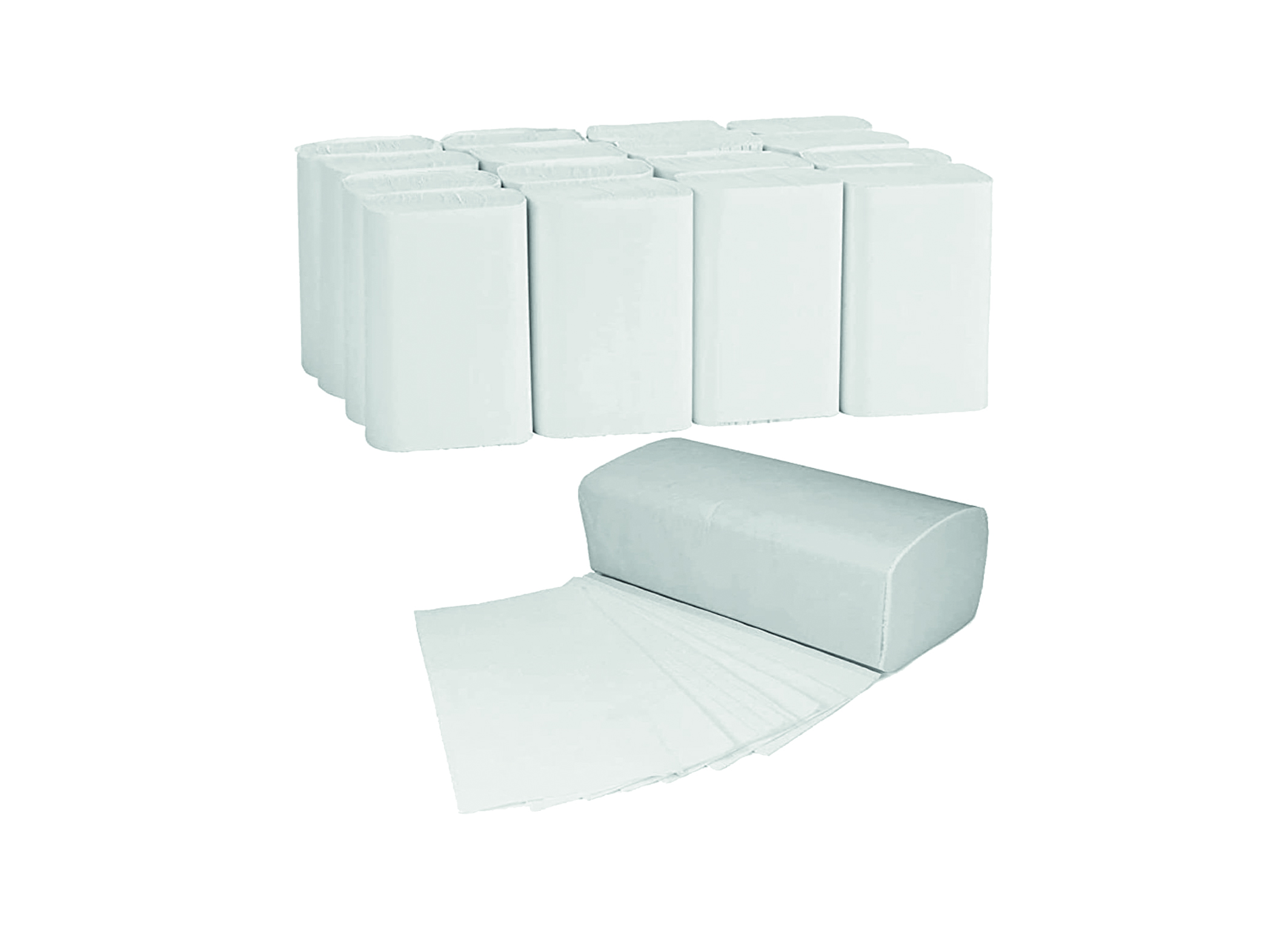 (Bild für) Handtuchpapier 2-lagig 3000 Stück 1