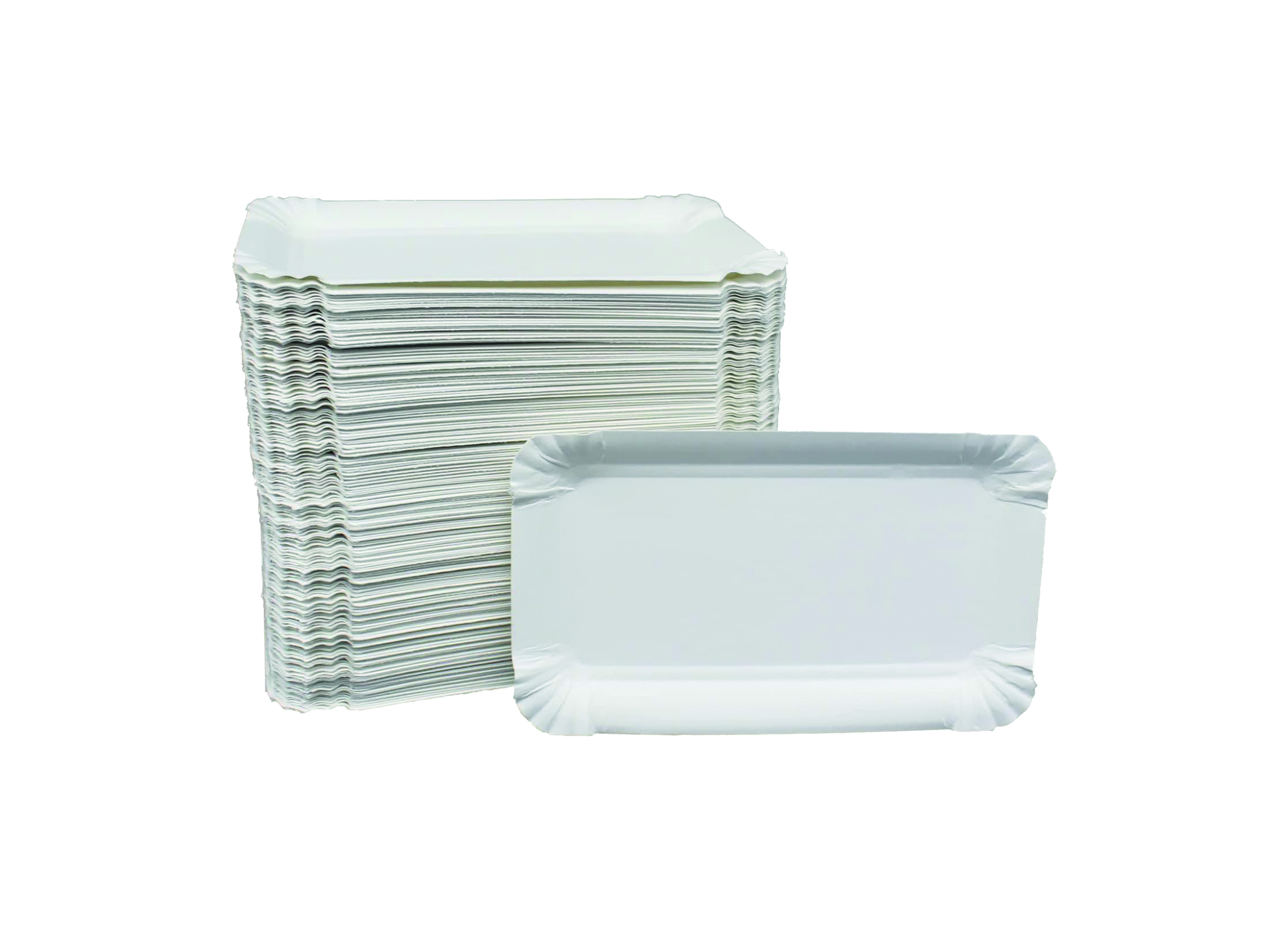 (Bild für) Pappteller 10x16cm 250 Stk. 1