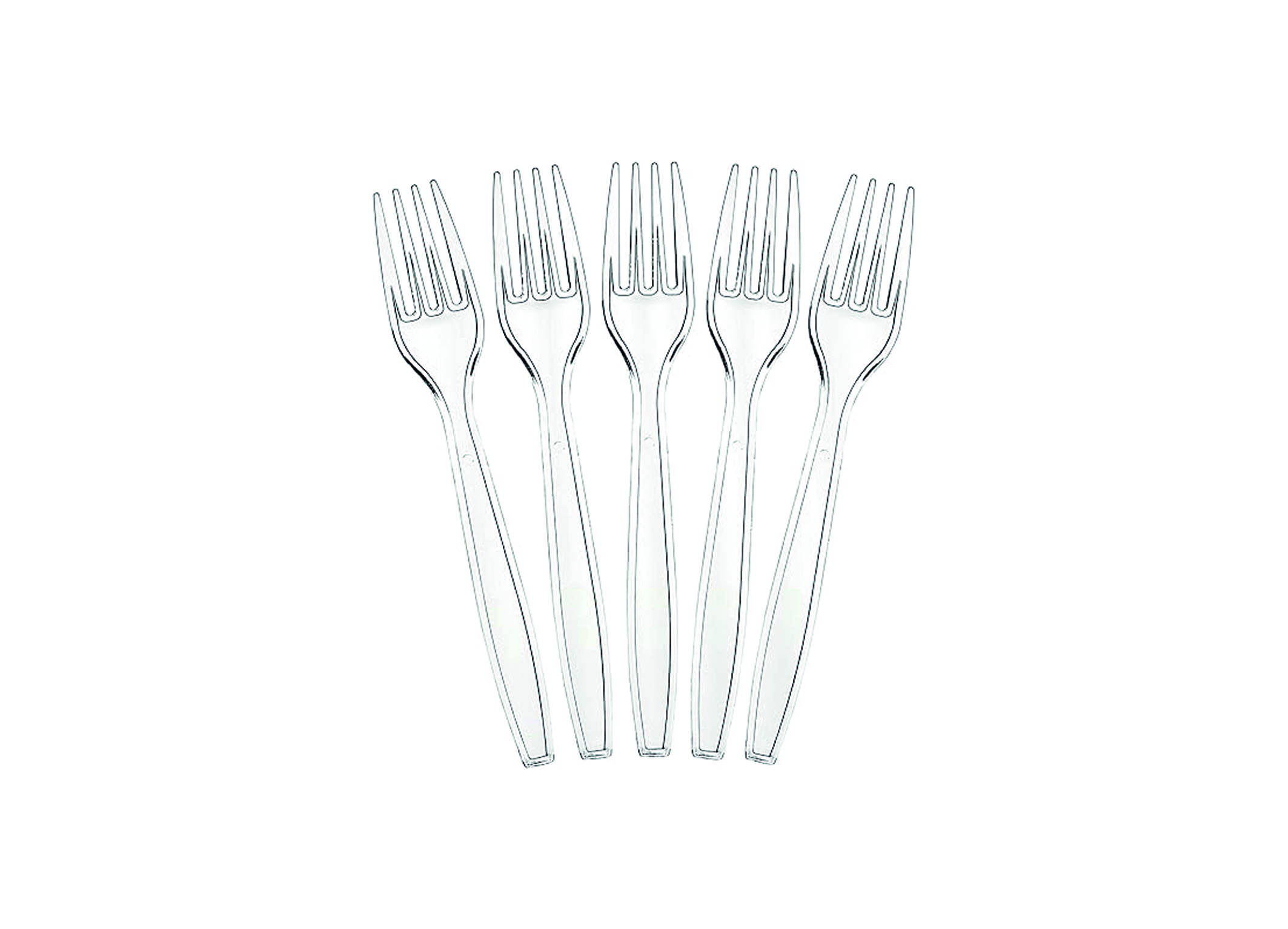 (Bild für) Plastikgabel MW 50 Stk. 40