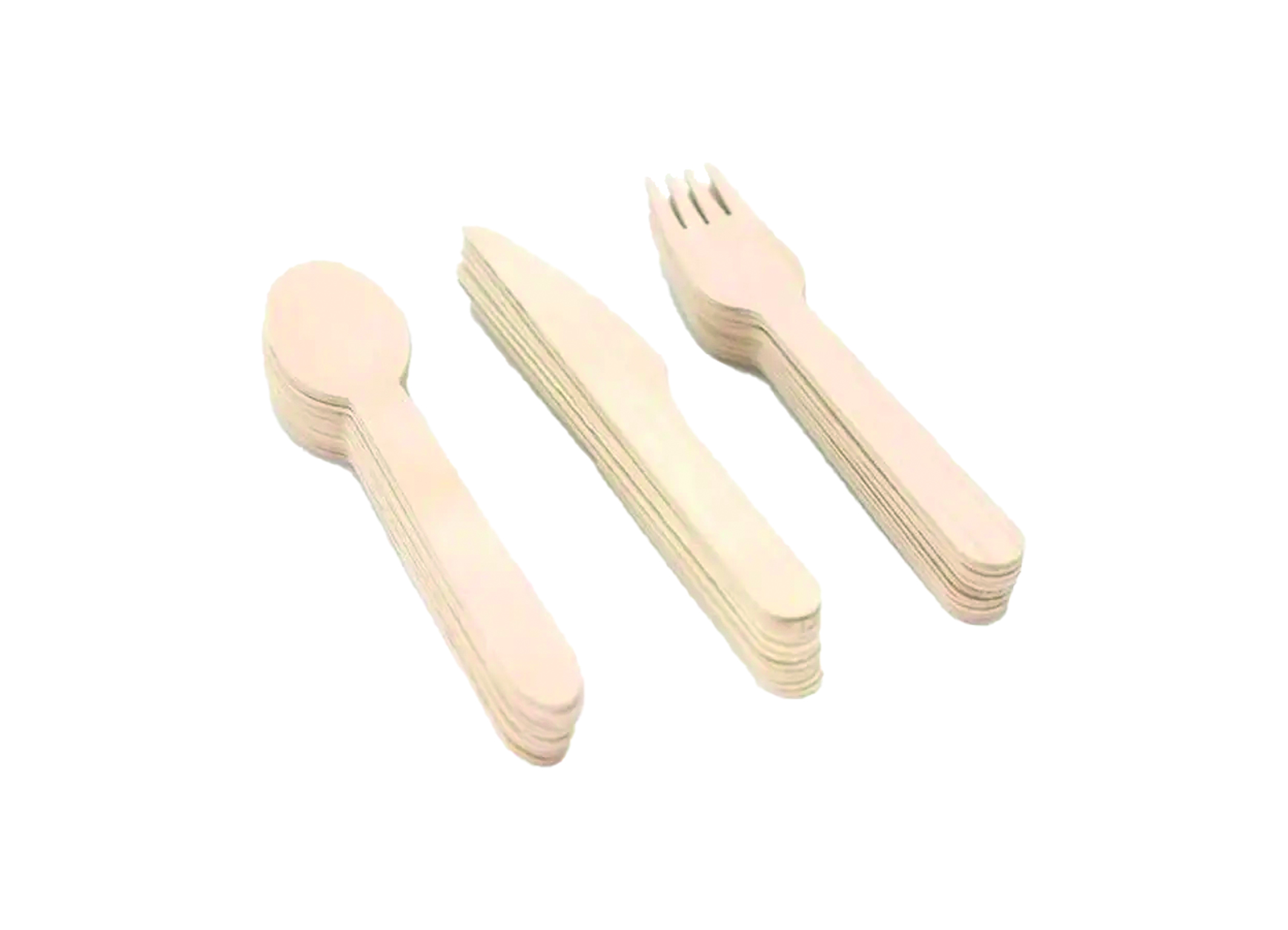 (Bild für) Holzgabel 100 Stück 1