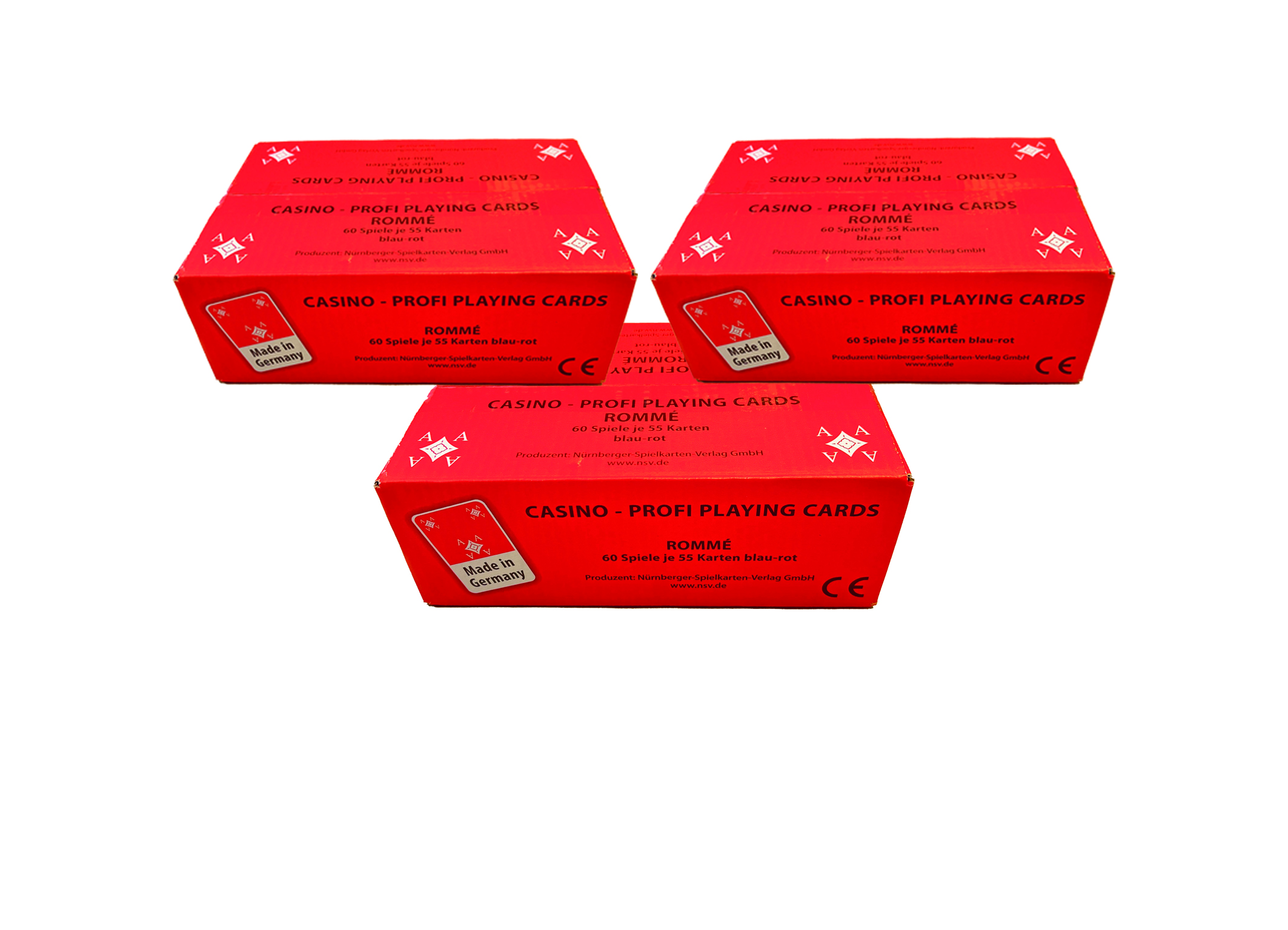 (Bild für) Spielkarten Romme Karo 60