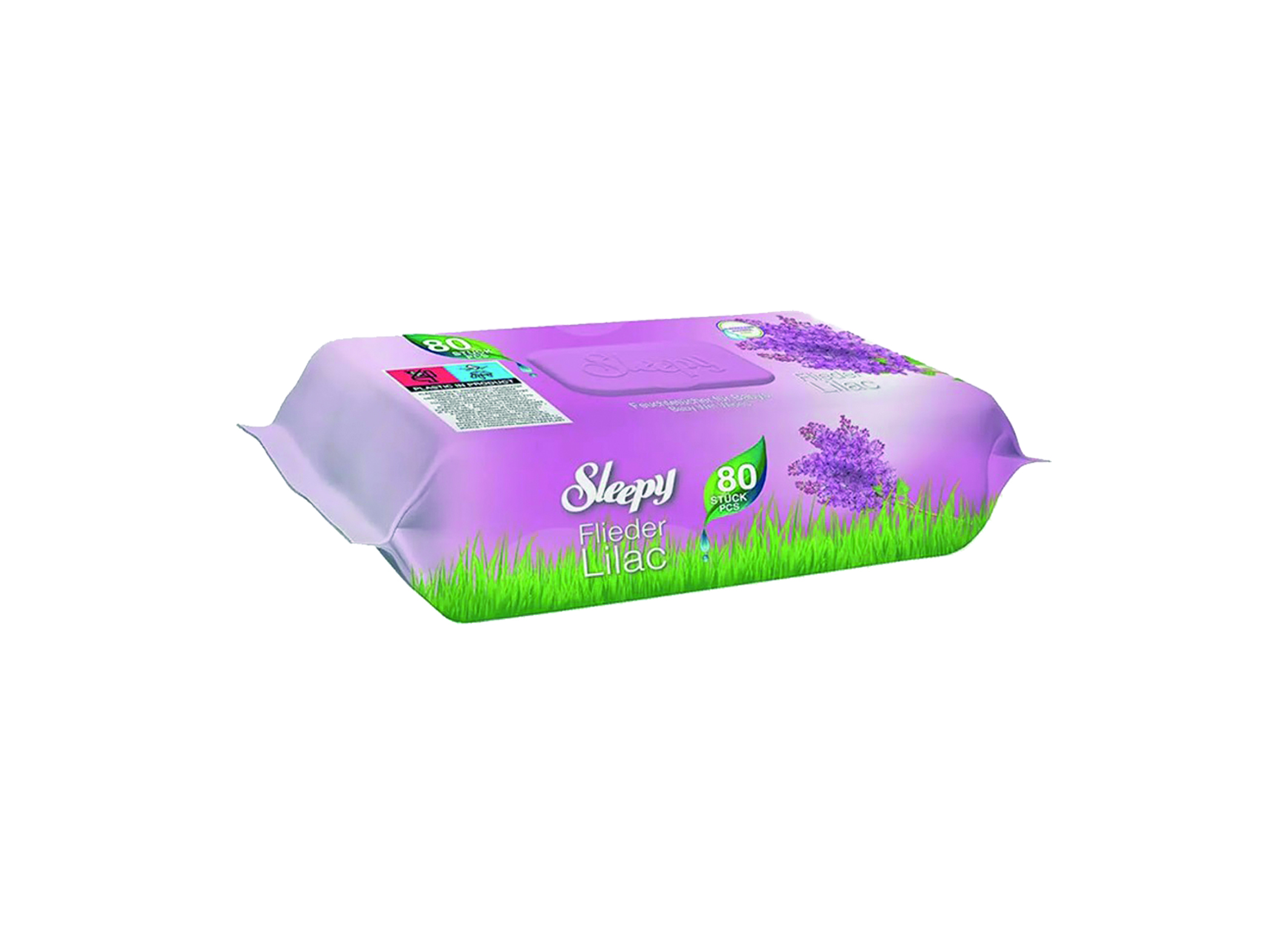 (Bild für) Sleepy Feuchttücher Flieder 80 Stück 16