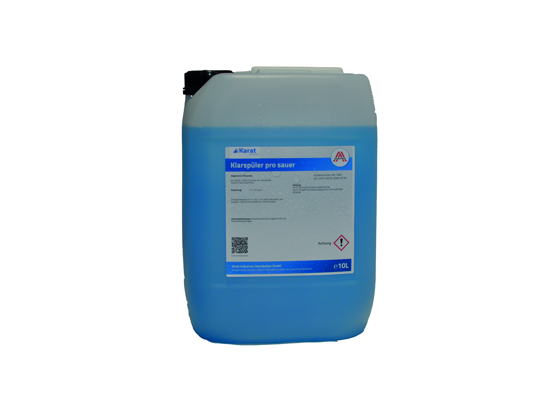 (Bild für) Klarspüler pro sauer 10L 1