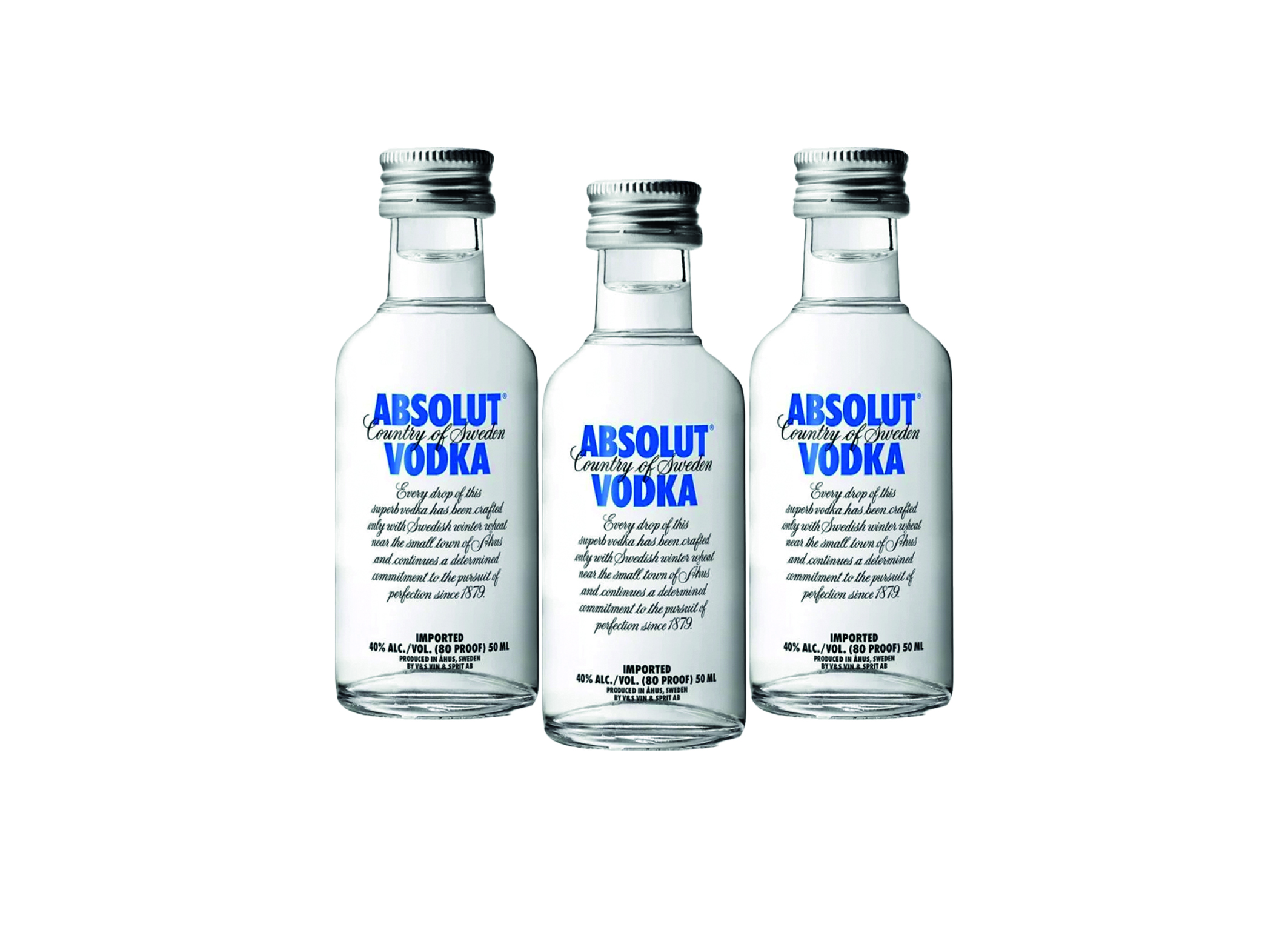 (Bild für) Absolut Vodka 0,05L 40% 192