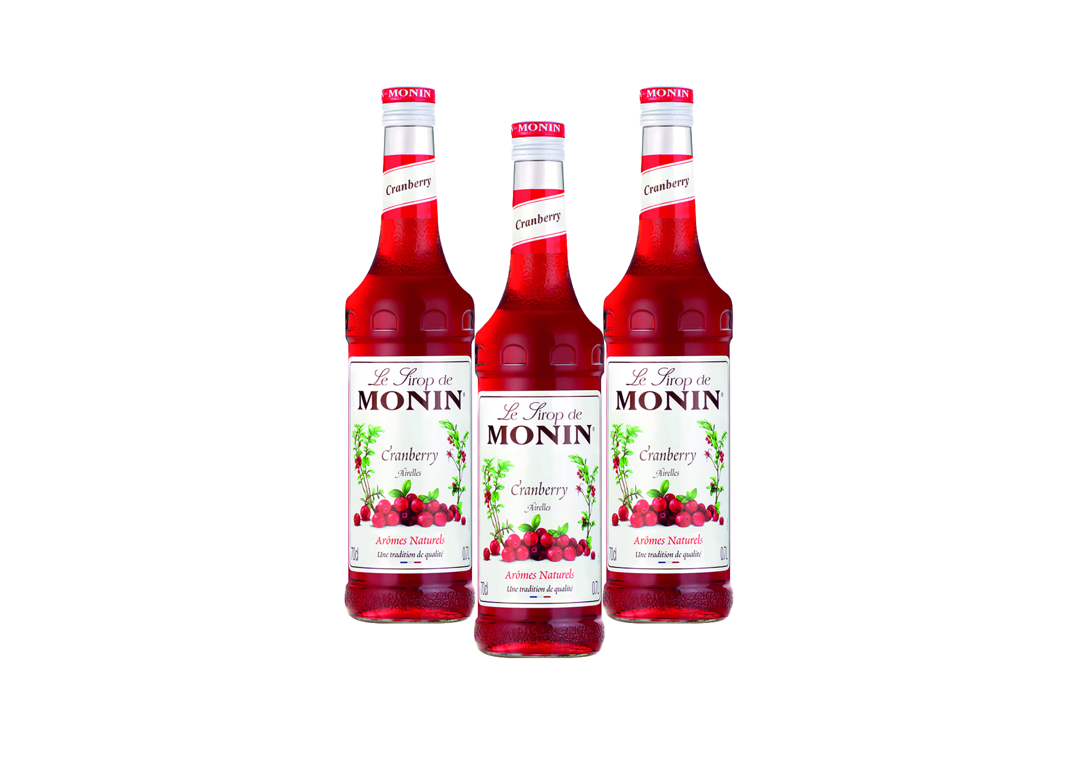 (Bild für) Monin Sirup Cranberry 0,7L 1