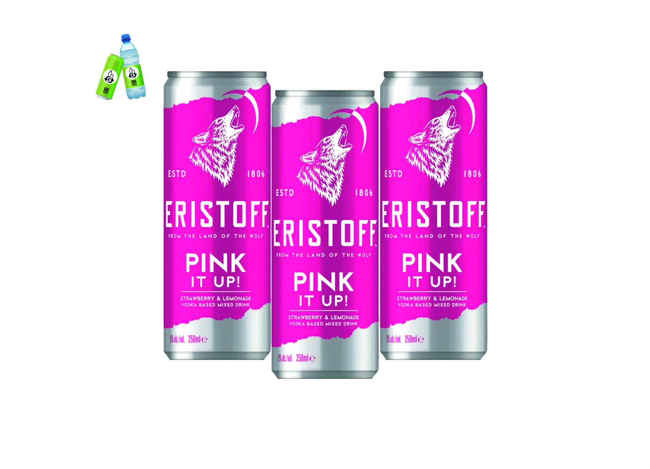 (Bild für) Eristoff Pink it Up 0,25L DS EWP 12