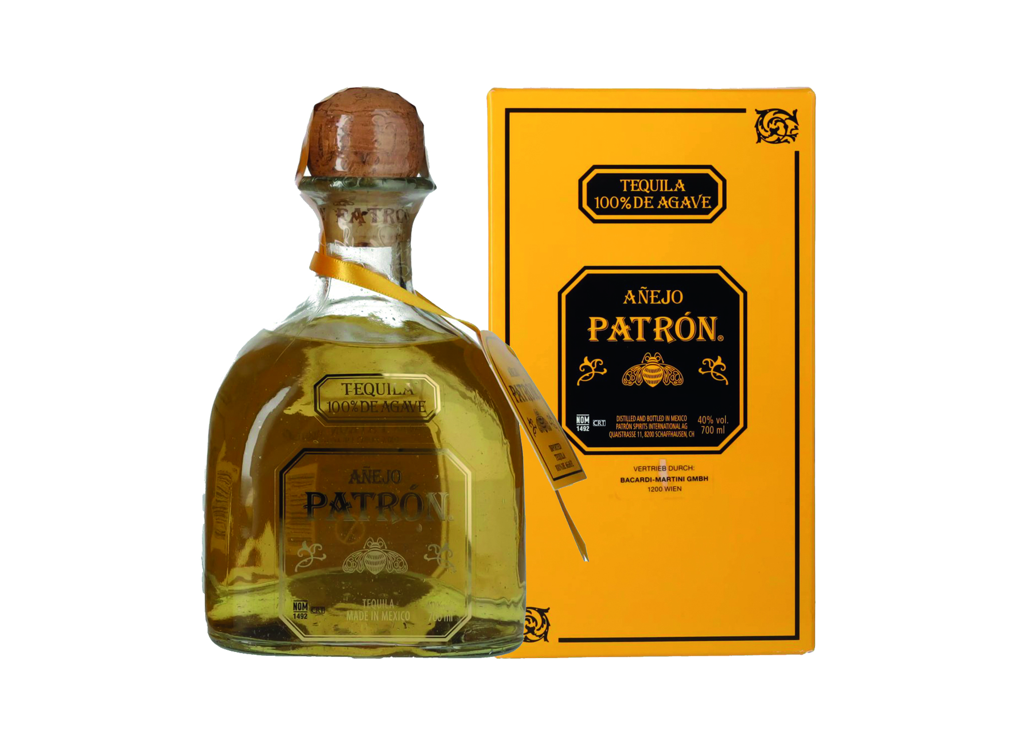 (Bild für) Patron Tequila Anejo 0,7L 40% 6